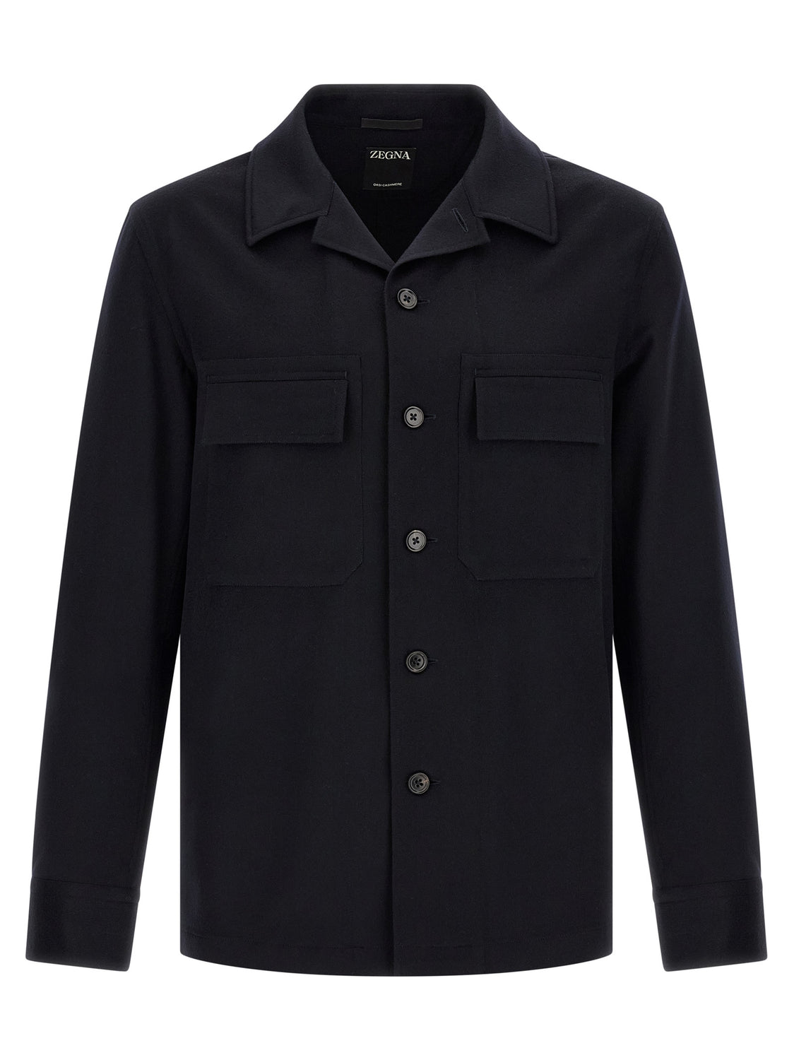 Blue Wool Blouse