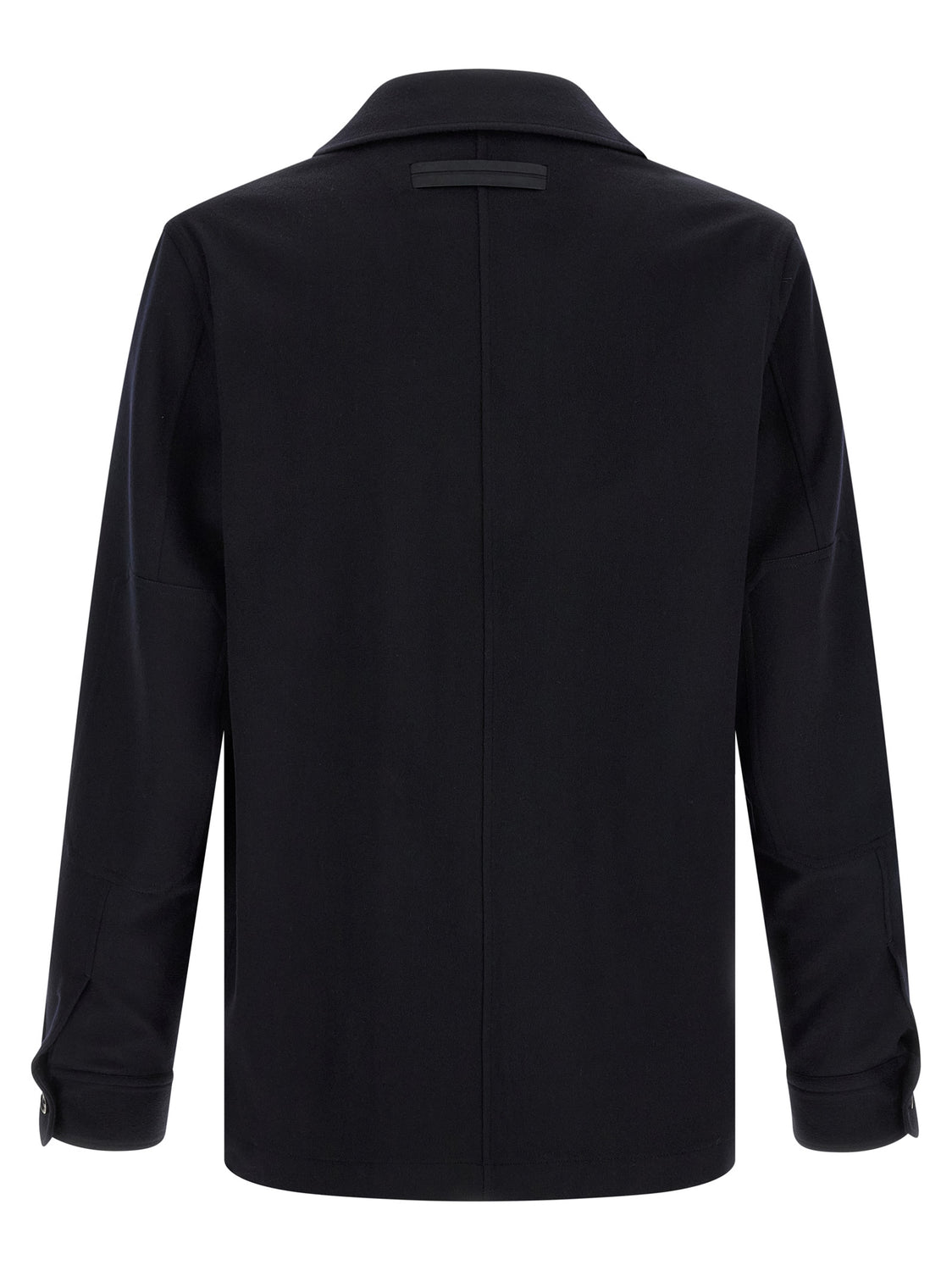 Blue Wool Blouse