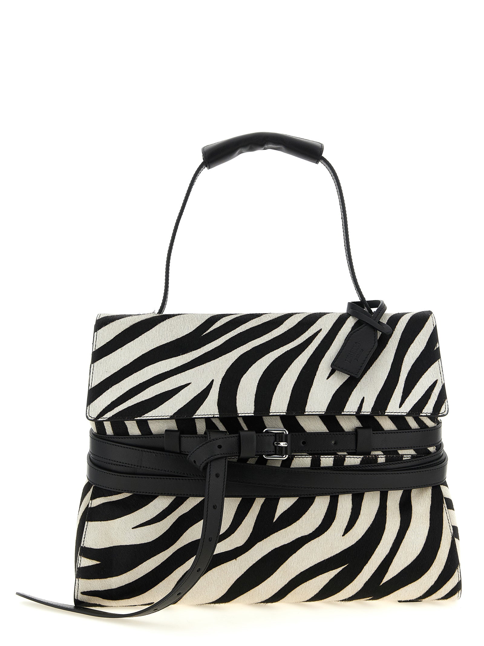 Bicolor Calfskin Handbag