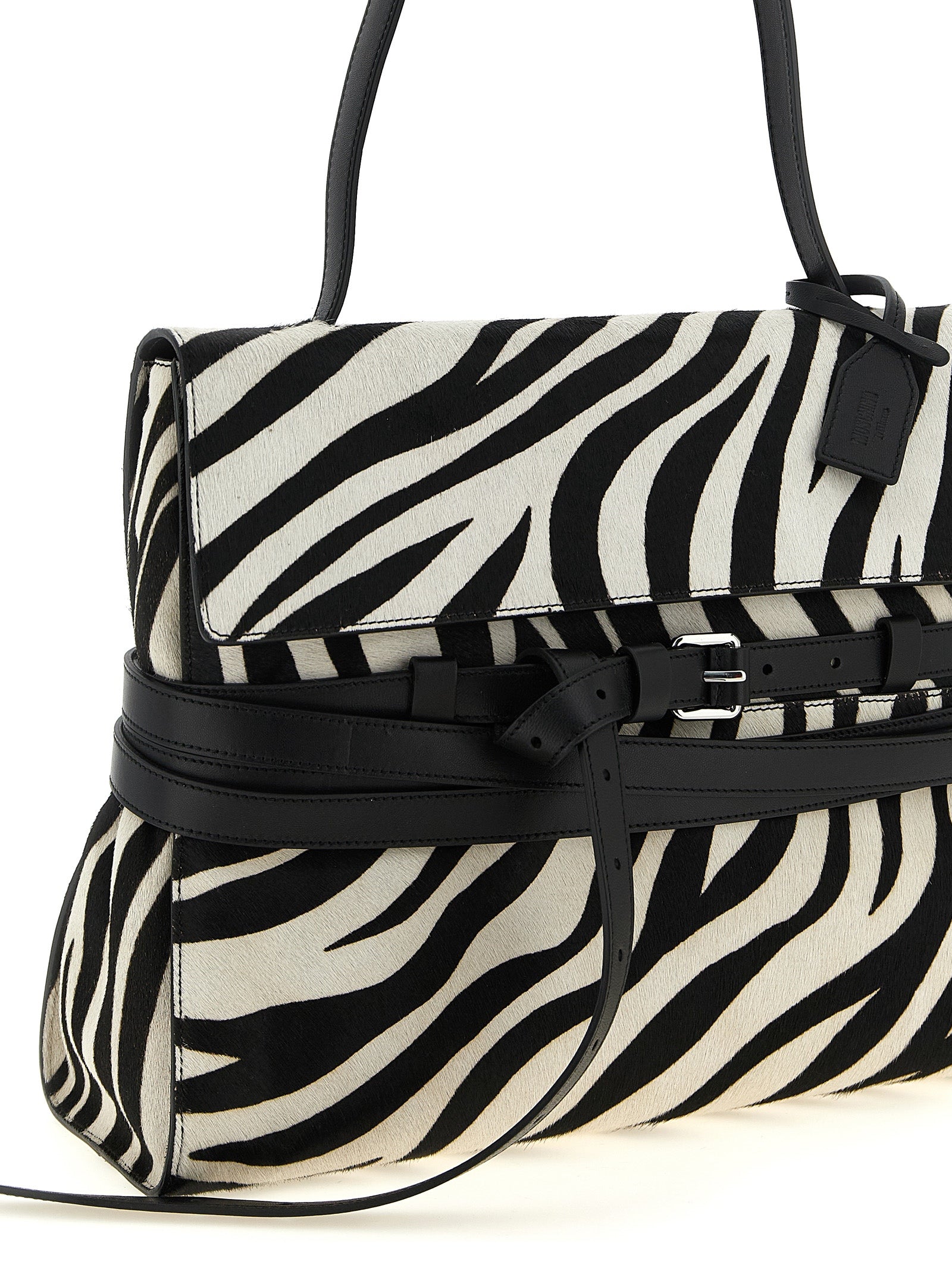 Bicolor Calfskin Handbag