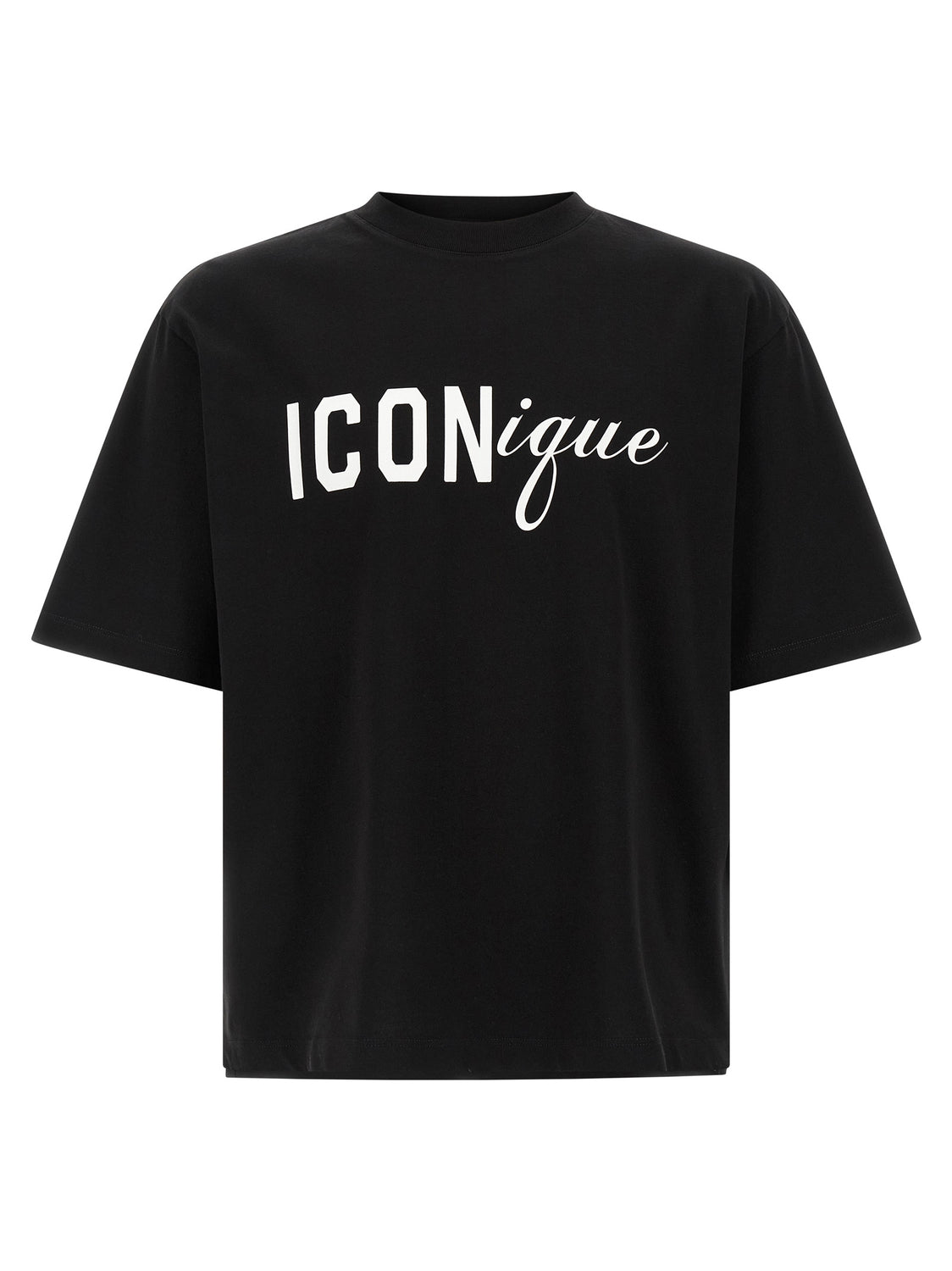 Black Cotton T-Shirt
