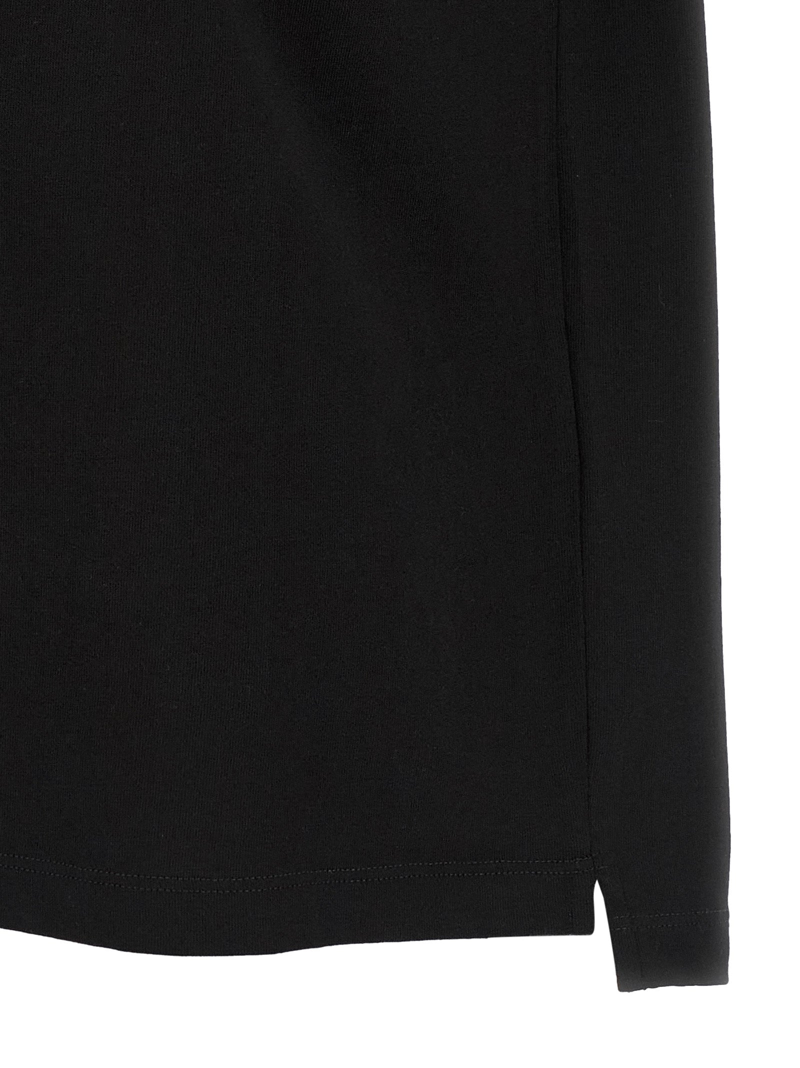 Black Cotton T-Shirt