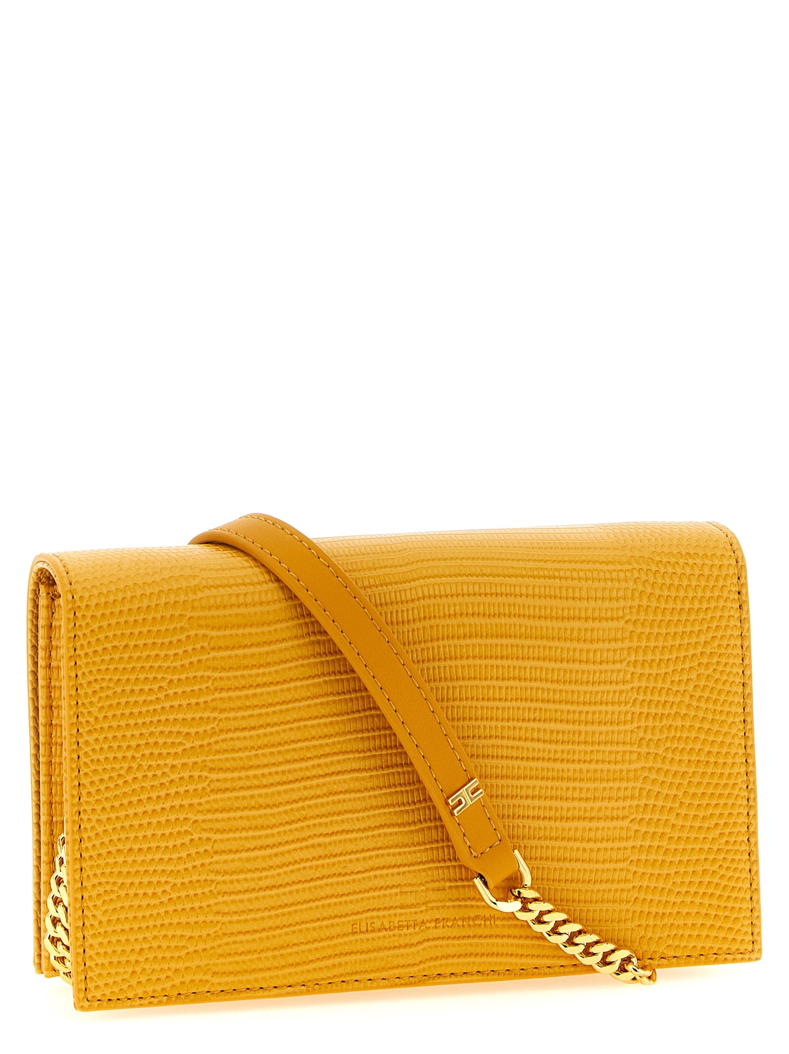 Beige Polyester Crossbody Bag