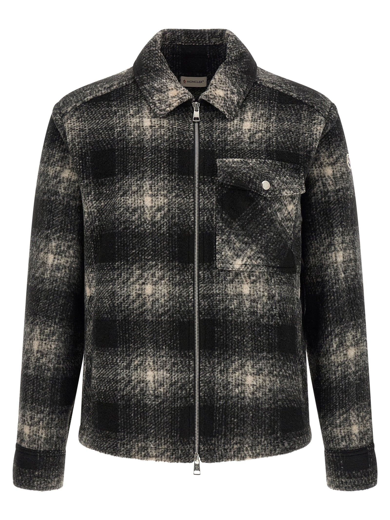 Gray Polyester Blouse