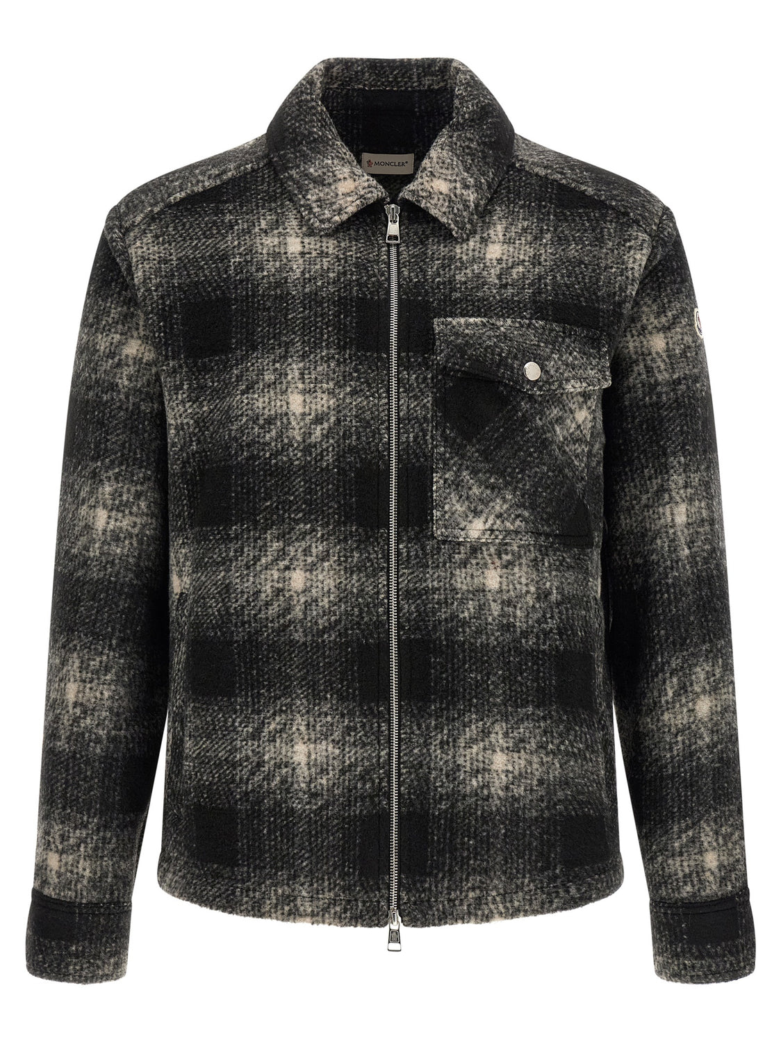 Gray Polyester Blouse
