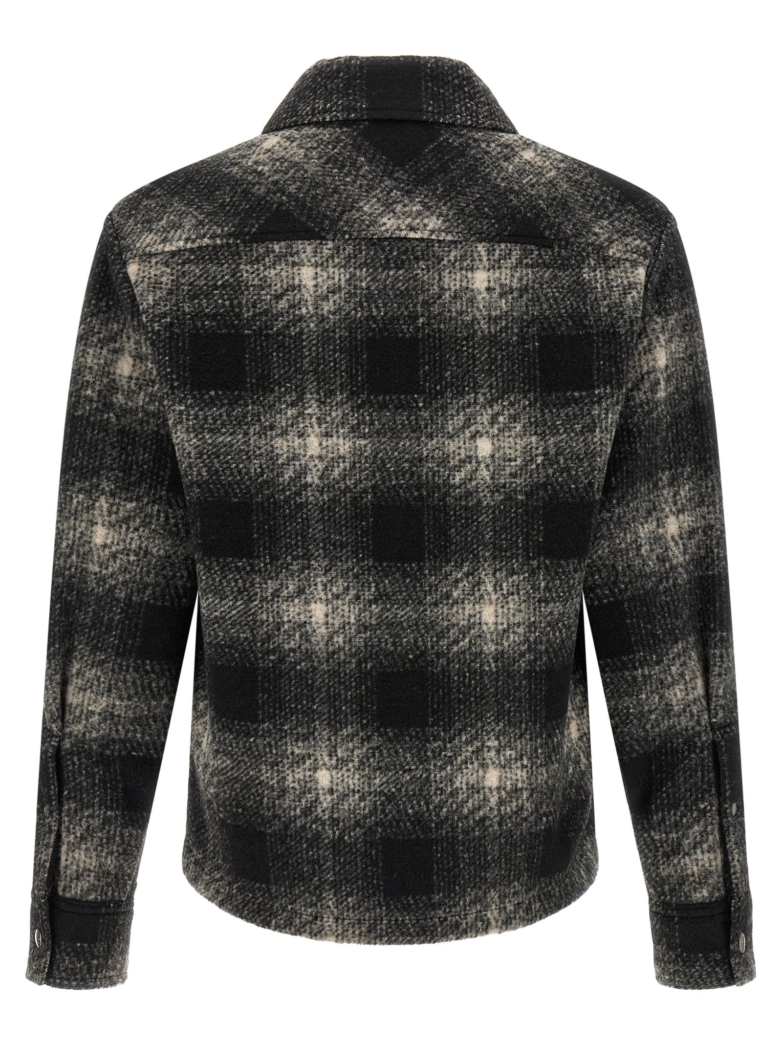 Gray Polyester Blouse