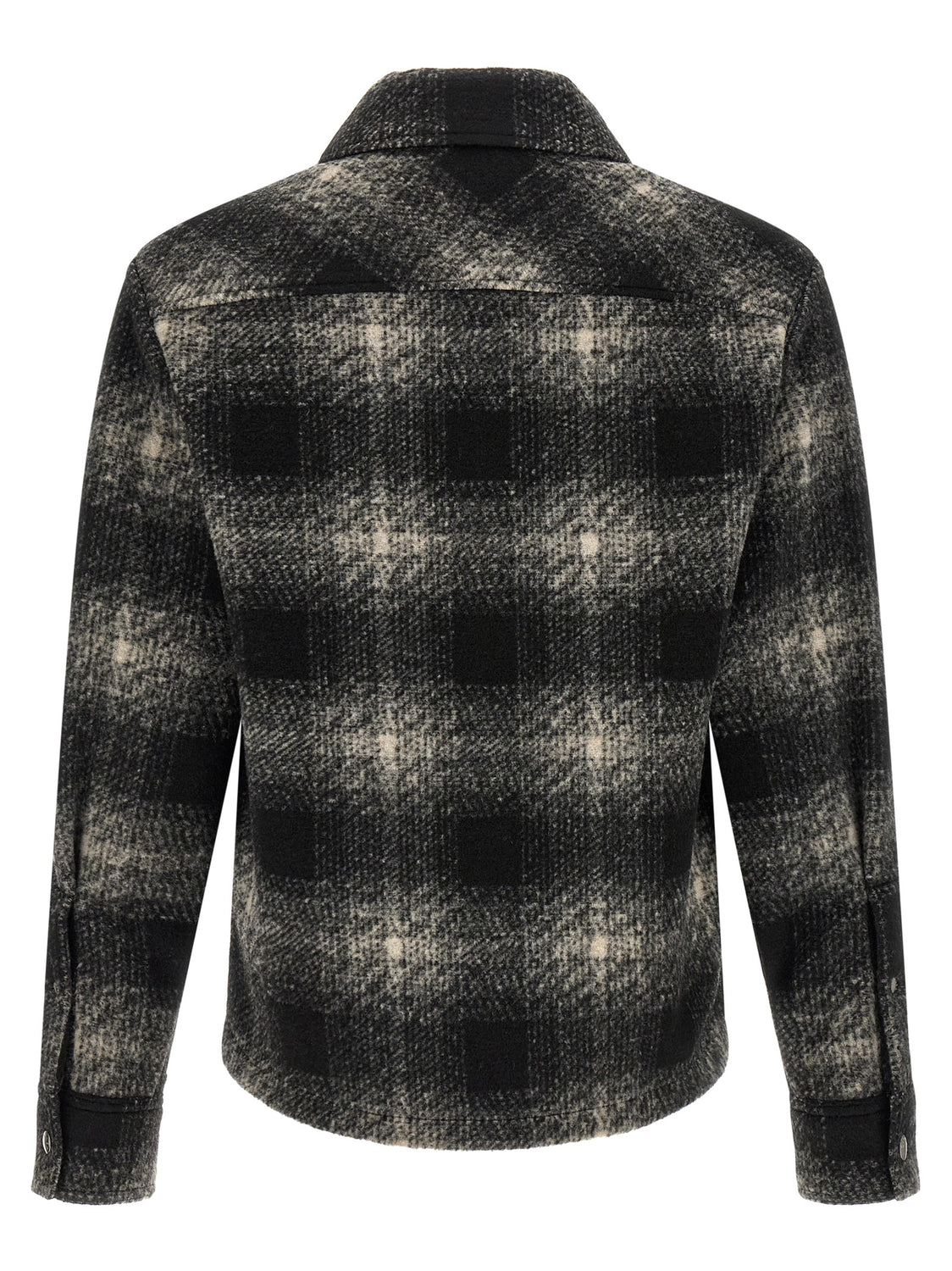 Gray Polyester Blouse