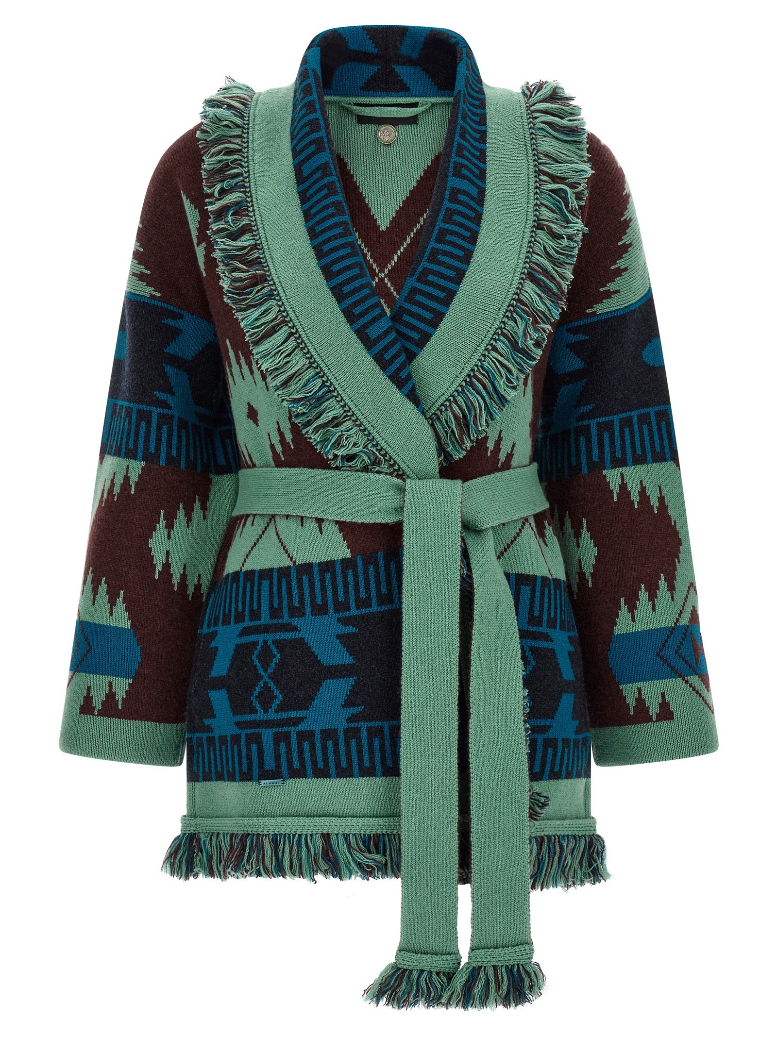 Multicolor Cashmere Cardigan