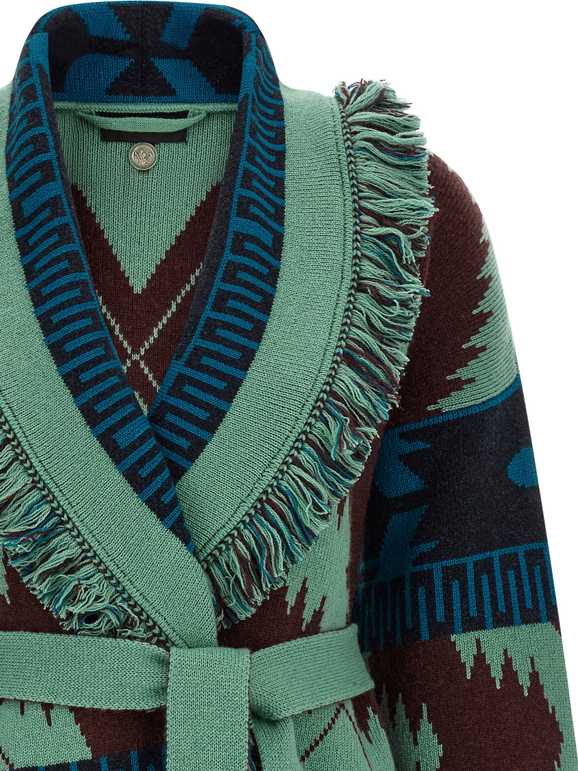 Multicolor Cashmere Cardigan
