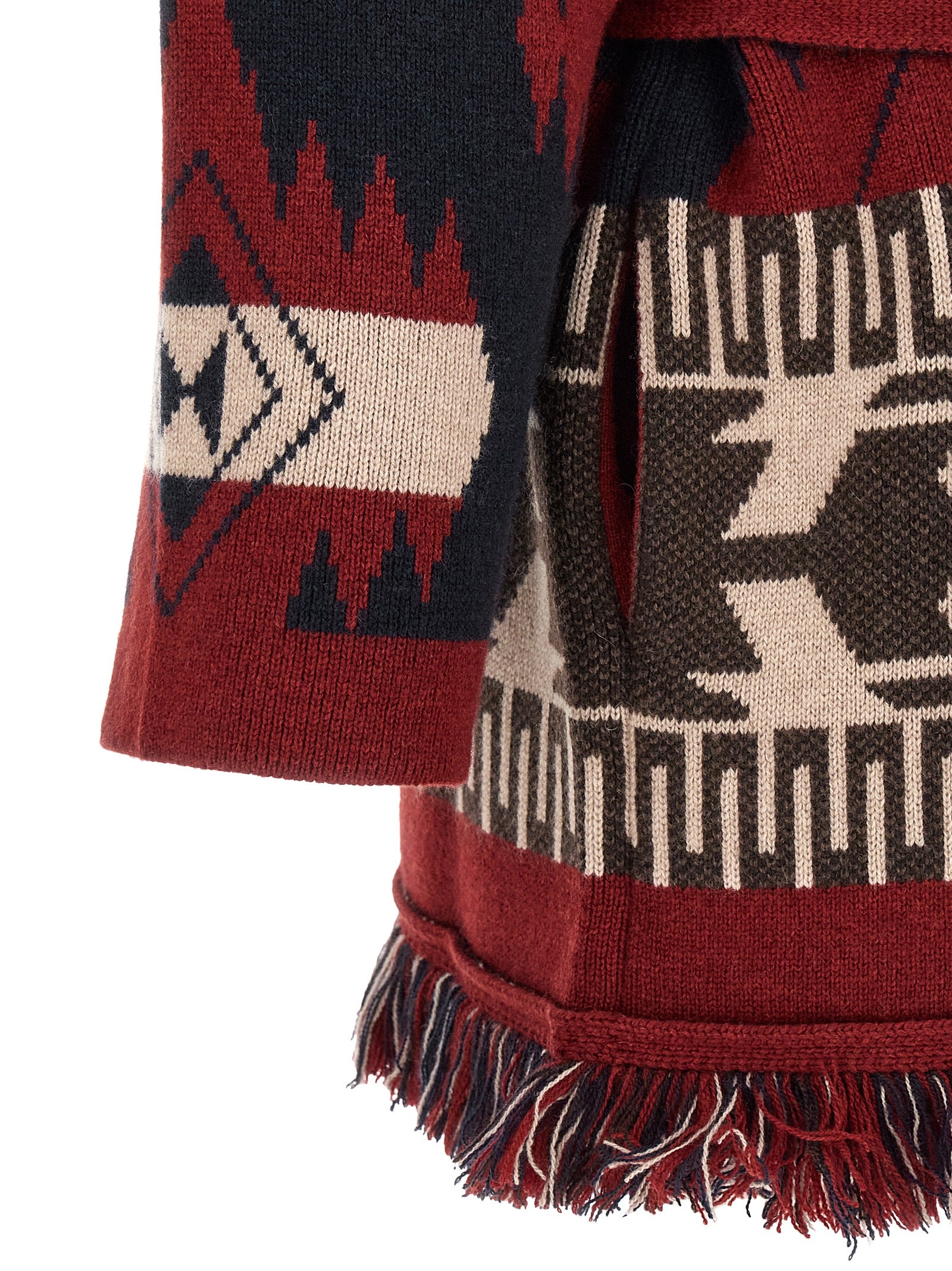 Multicolor Cashmere Cardigan