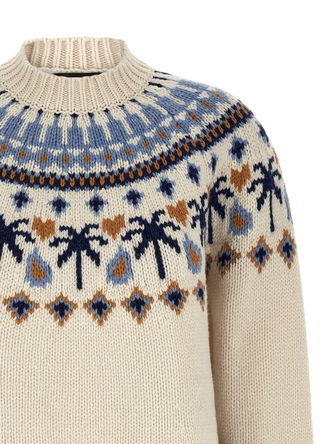 Multicolor Virgin Wool Cardigan
