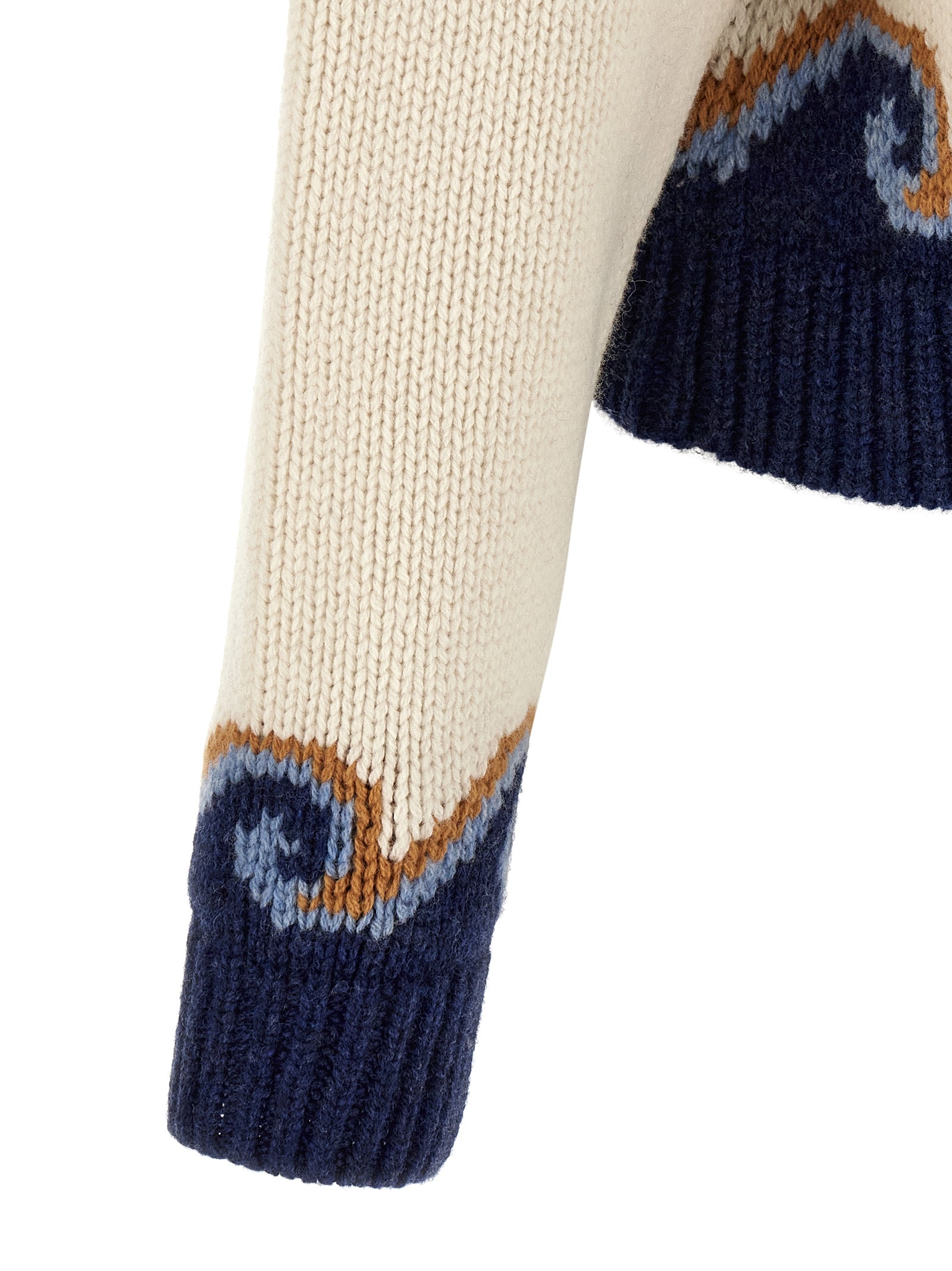 Multicolor Virgin Wool Cardigan