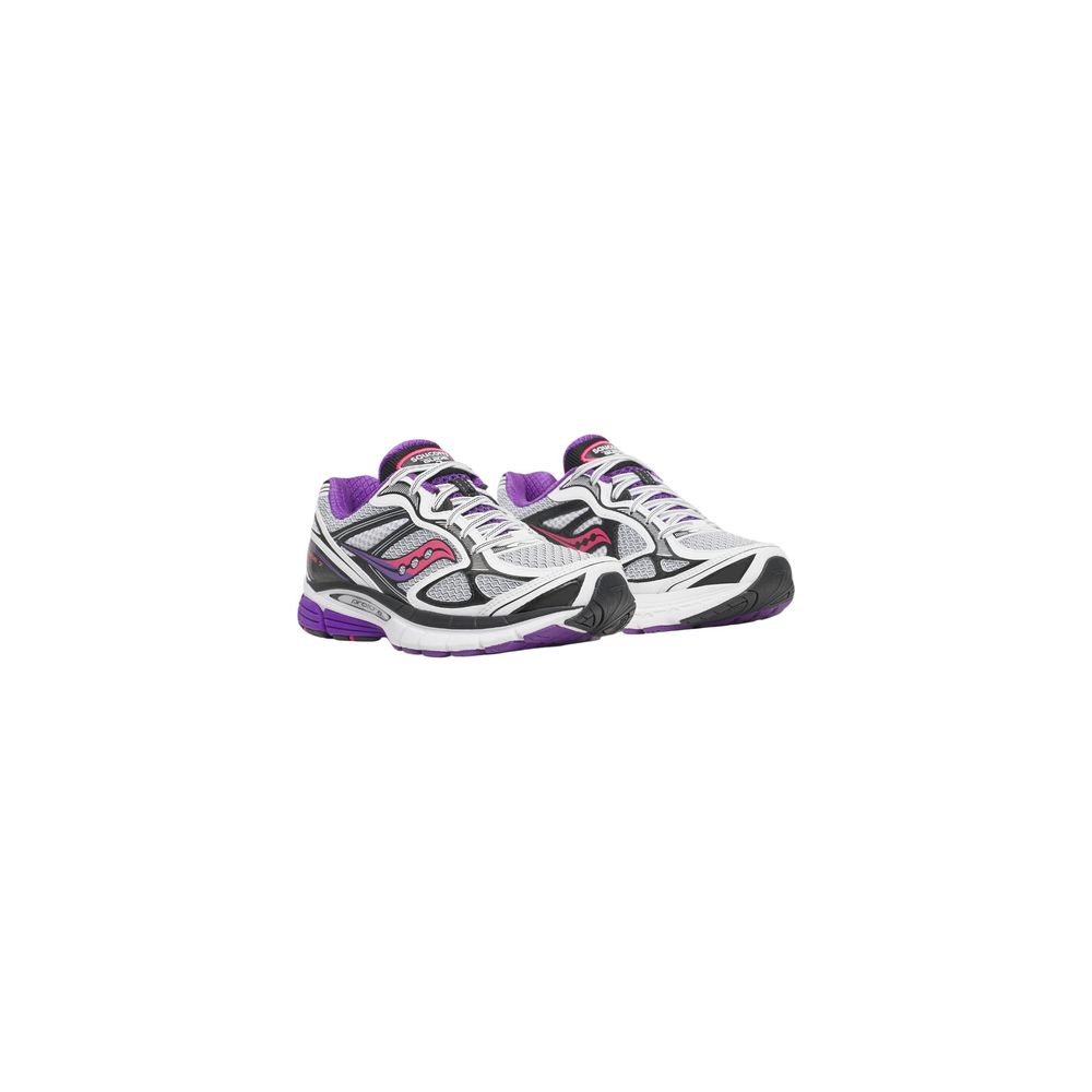 White Synthetic Athletic Sneakers
