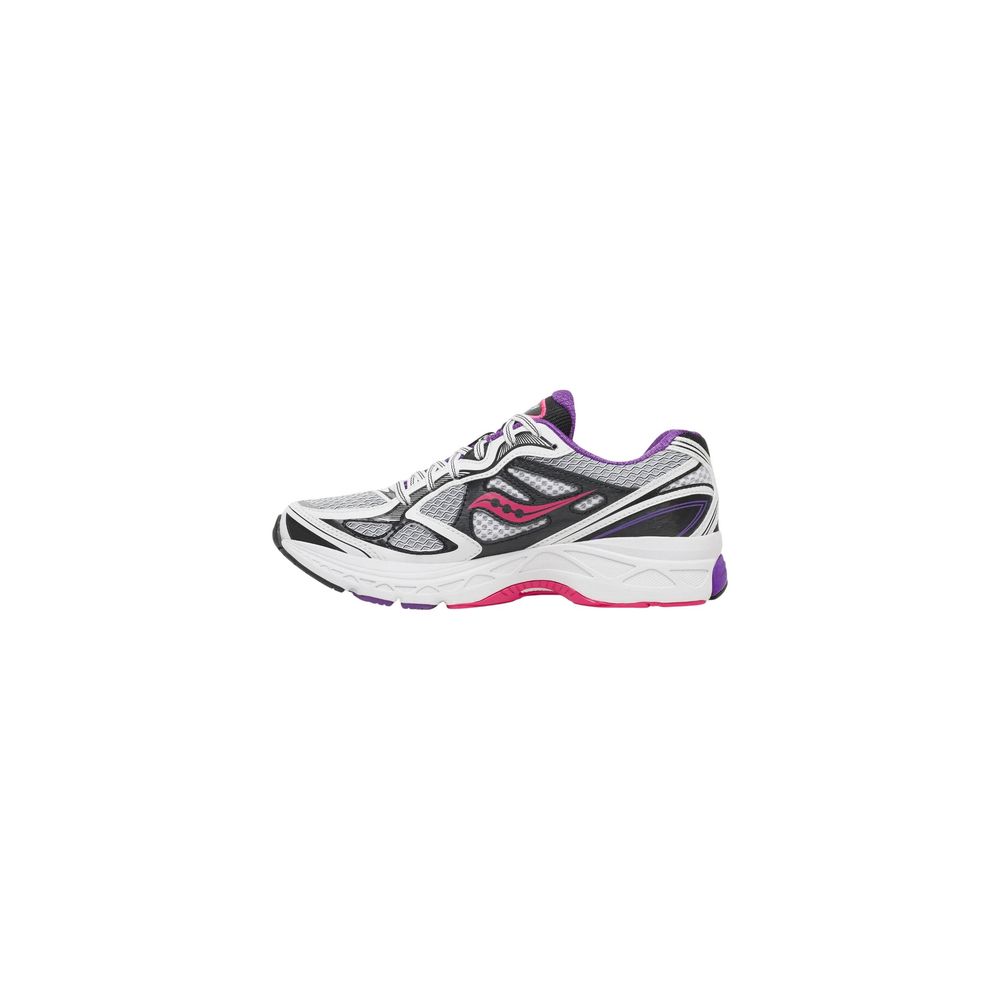 White Synthetic Athletic Sneakers