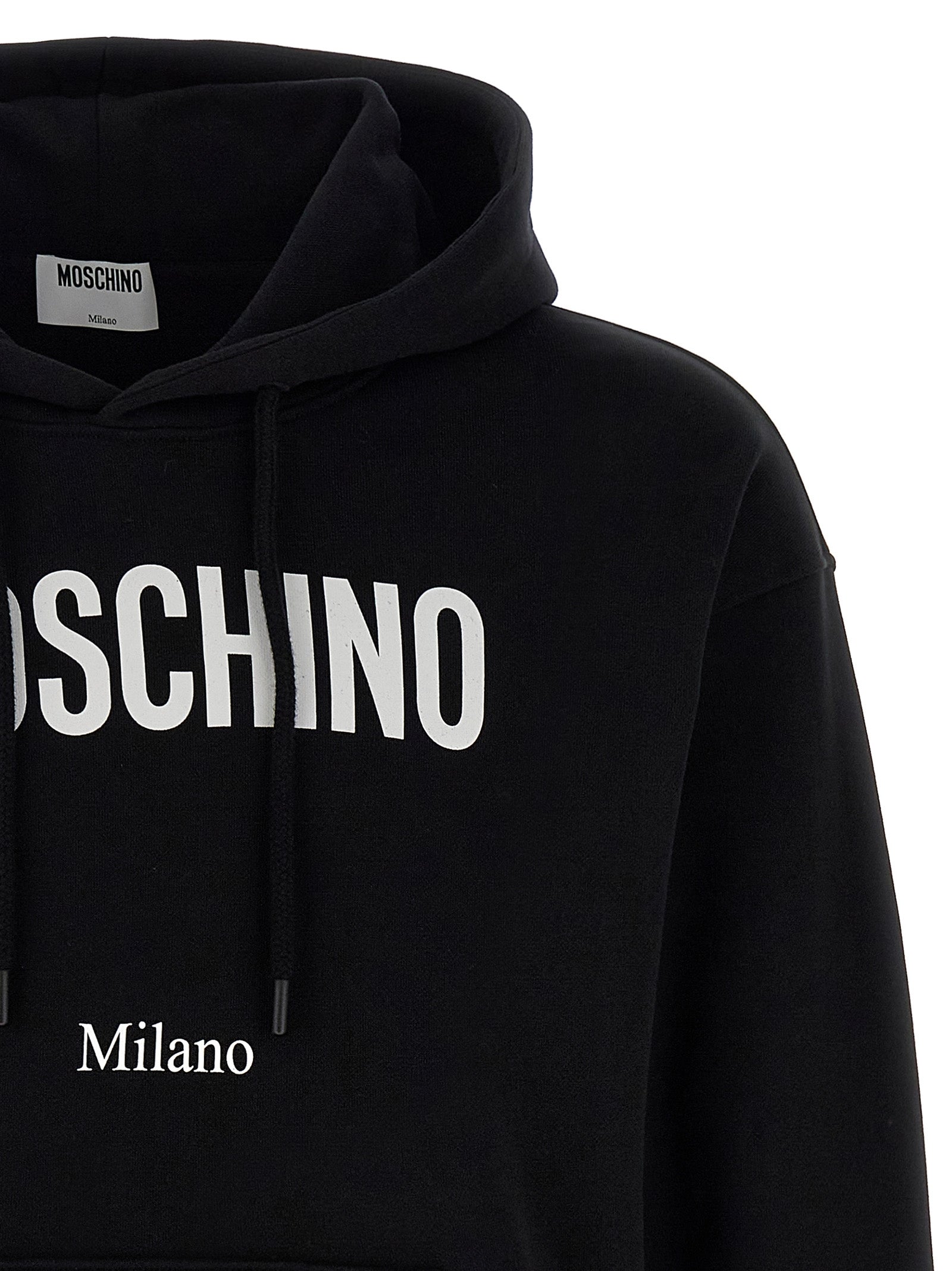 Black Cotton Sweatshirt