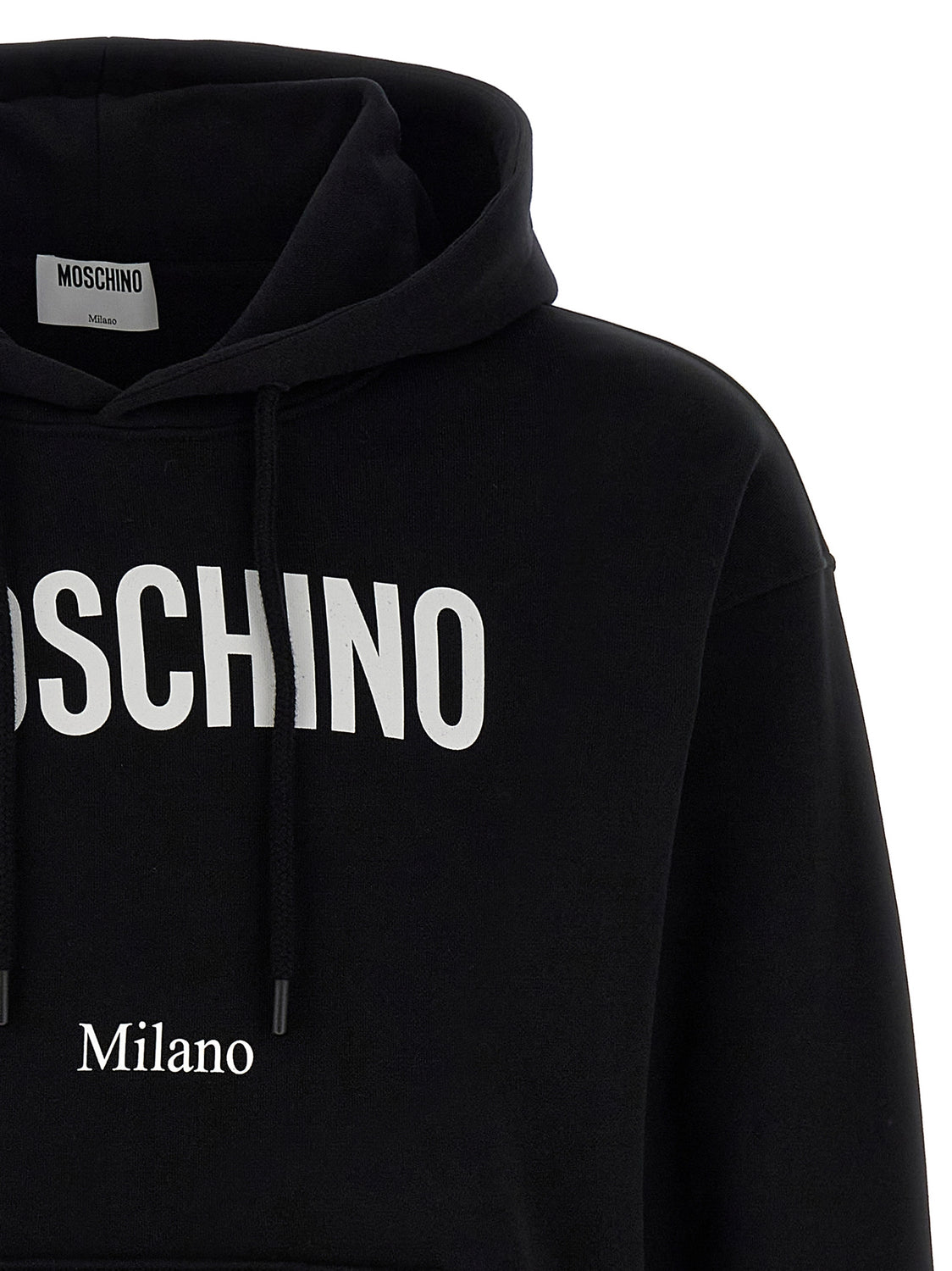 Black Cotton Sweatshirt