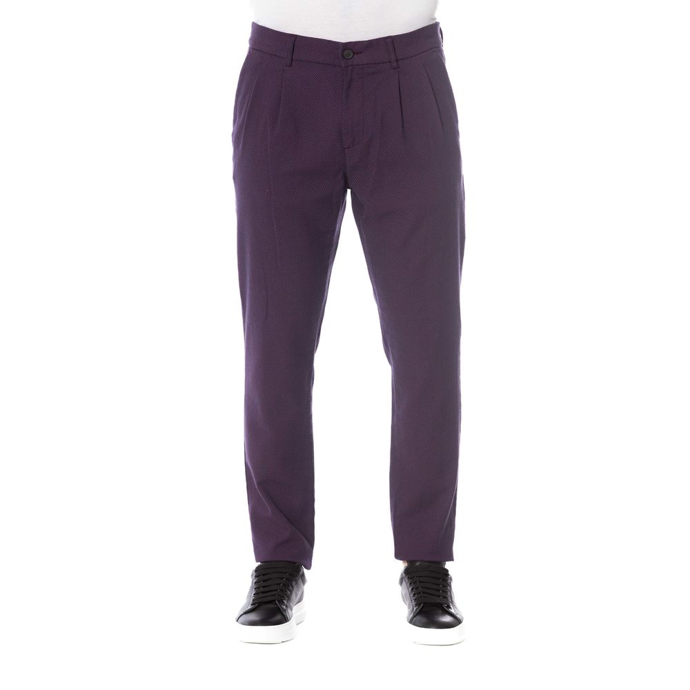 Red Cotton Men's Pant