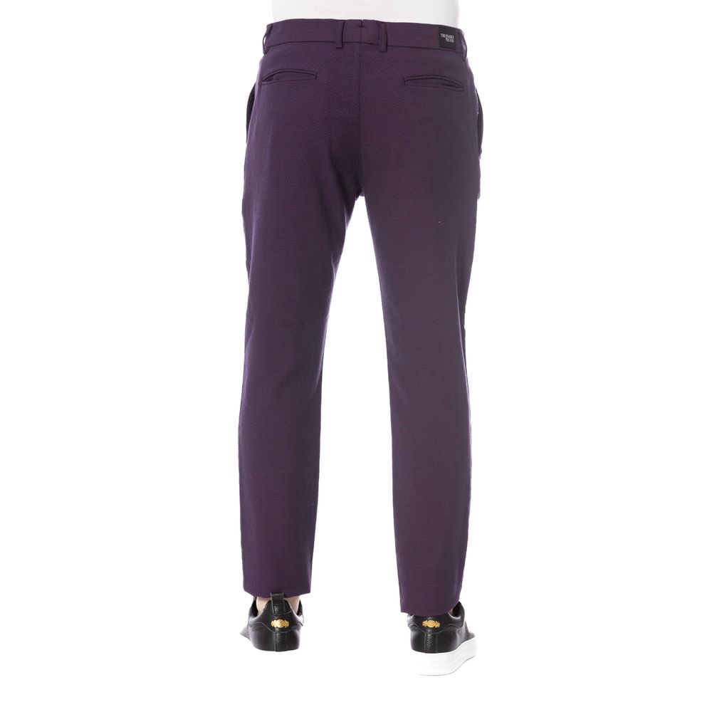 Red Cotton Men's Pant