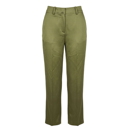 Green Viscose Women Pants