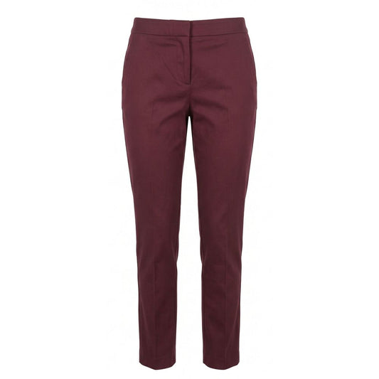 Red Cotton Women Pants