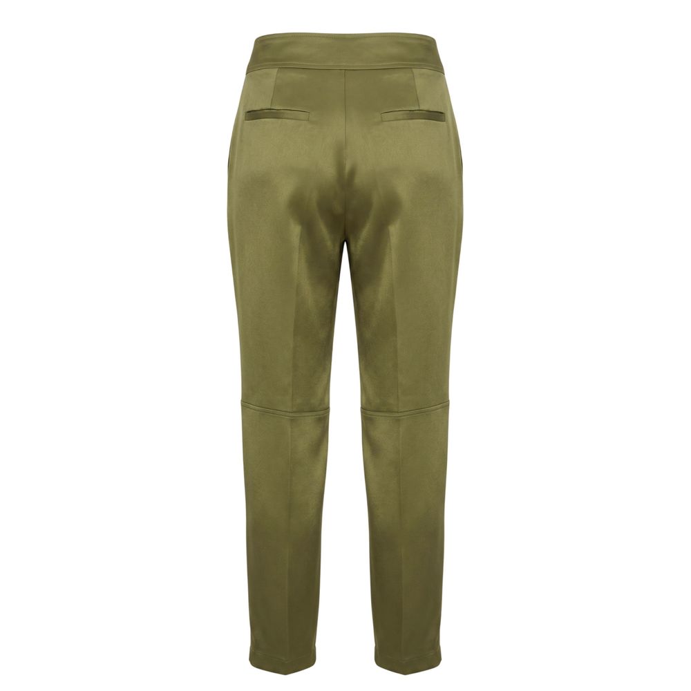 Green Viscose Women Pants