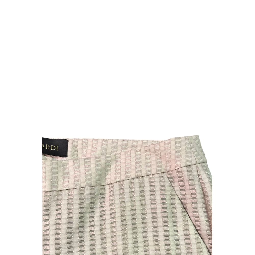 Beige Viscose Women Pants