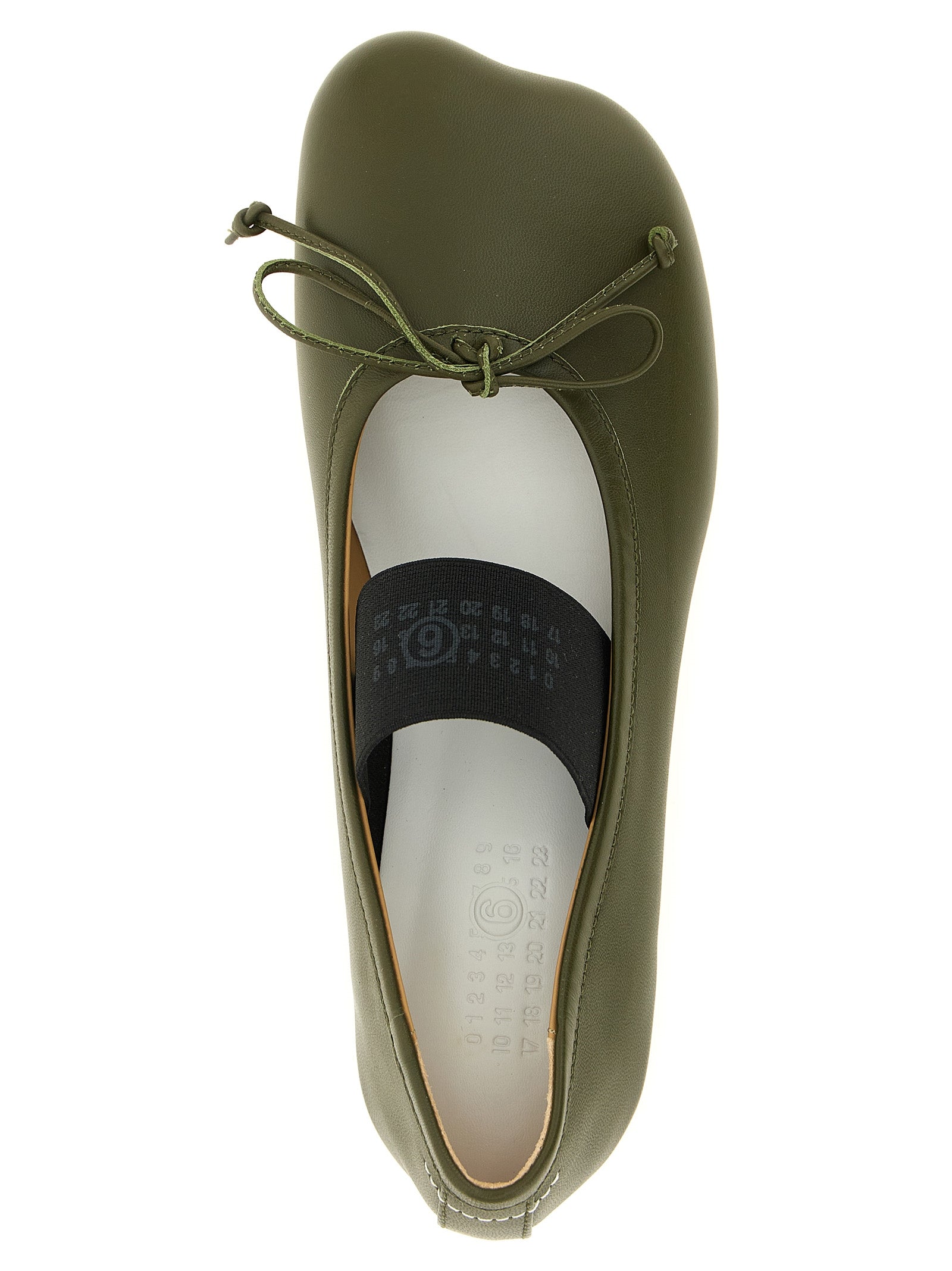 Bicolor Lambskin Ballet Flats