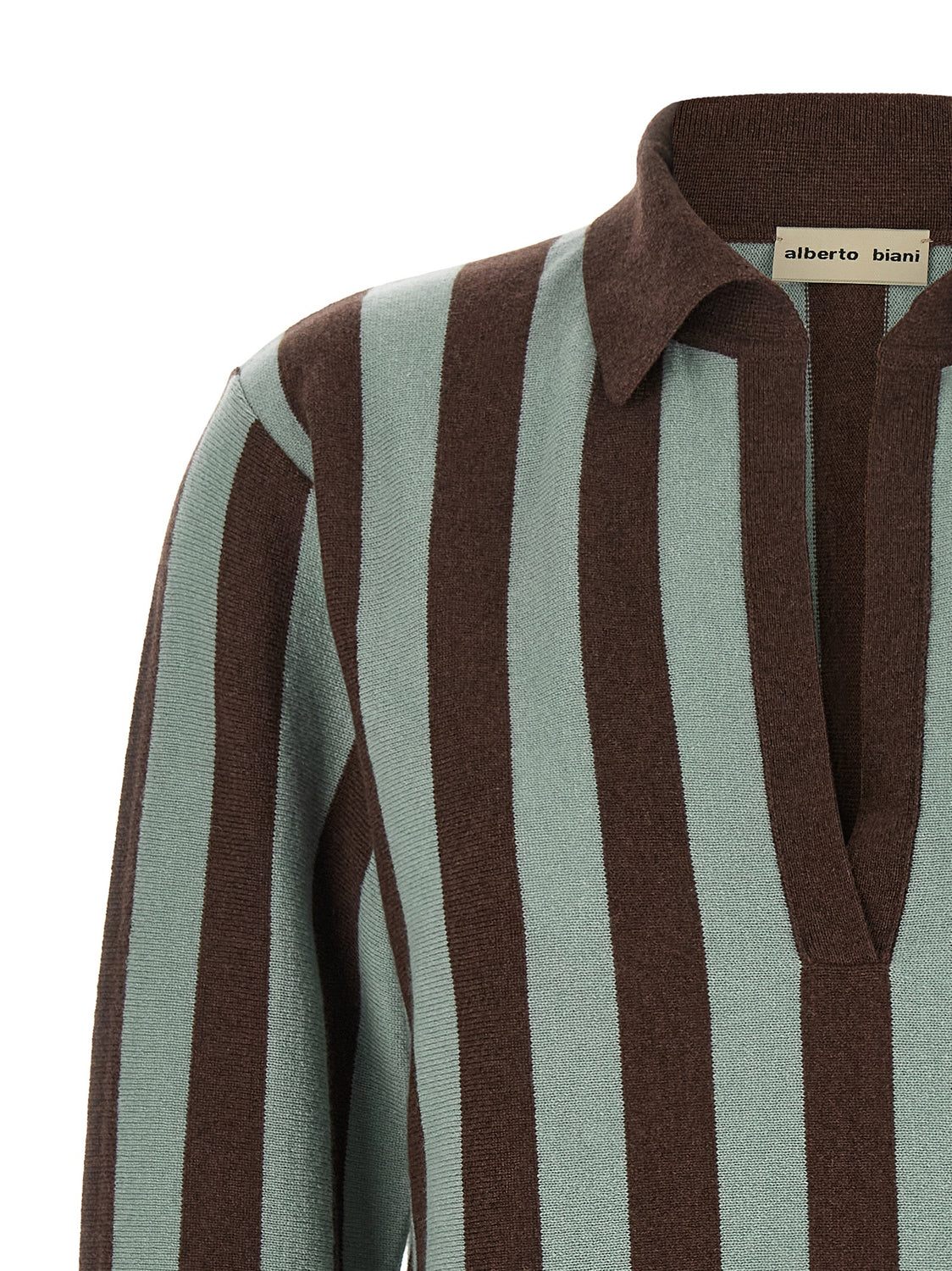 Multicolor Cashmere Polo Shirt