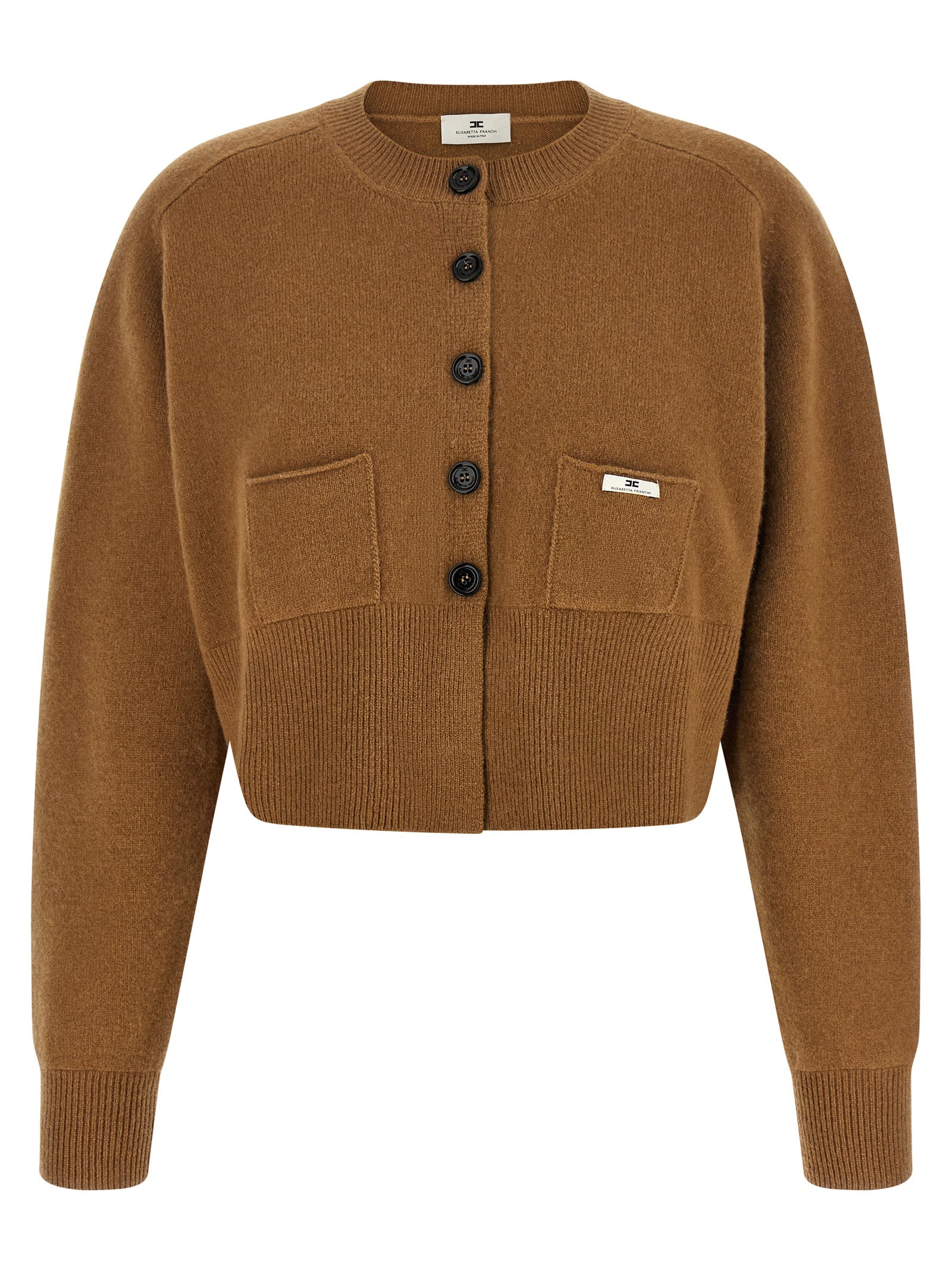 Brown Wool Cardigan
