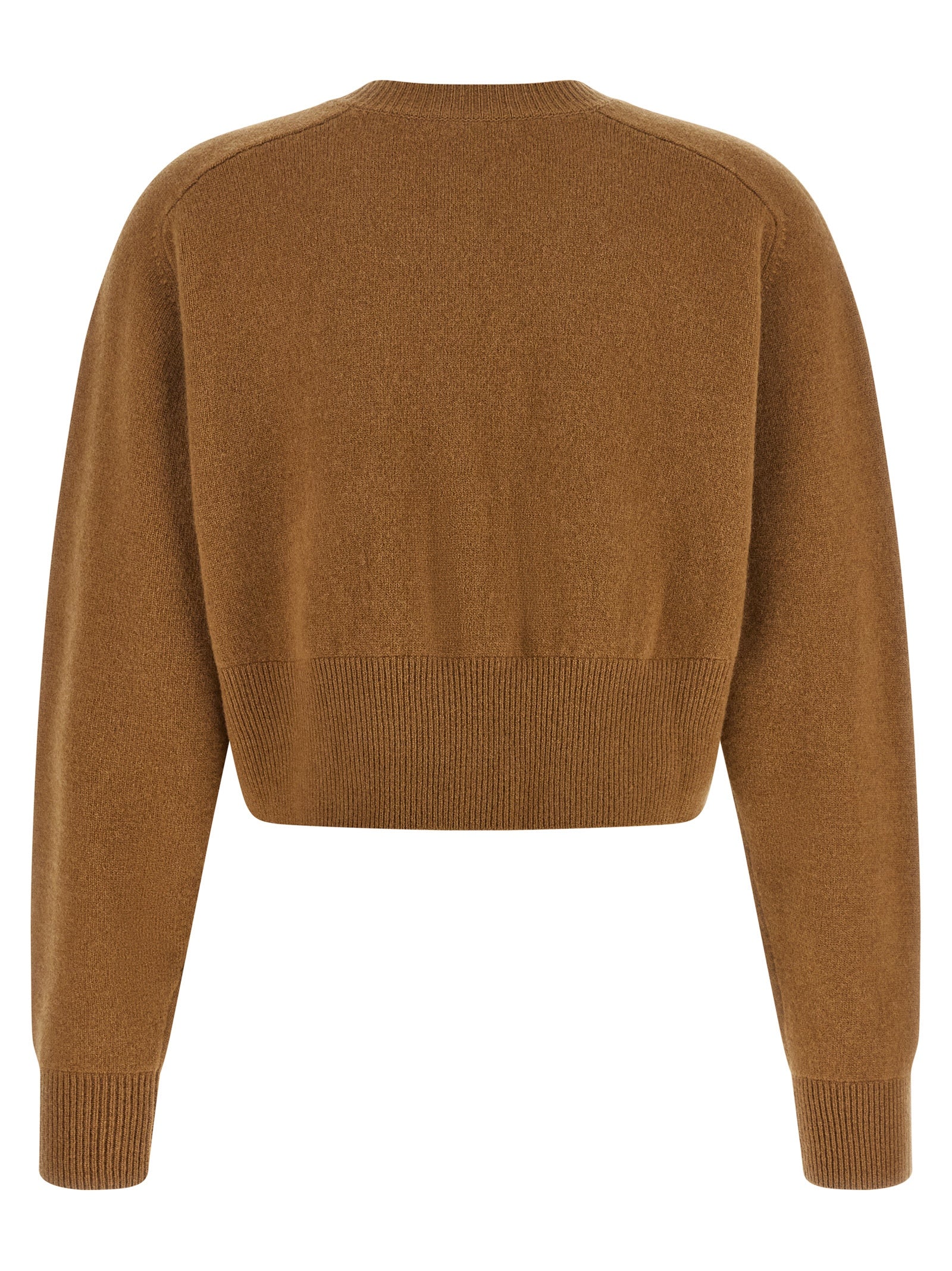 Brown Wool Cardigan