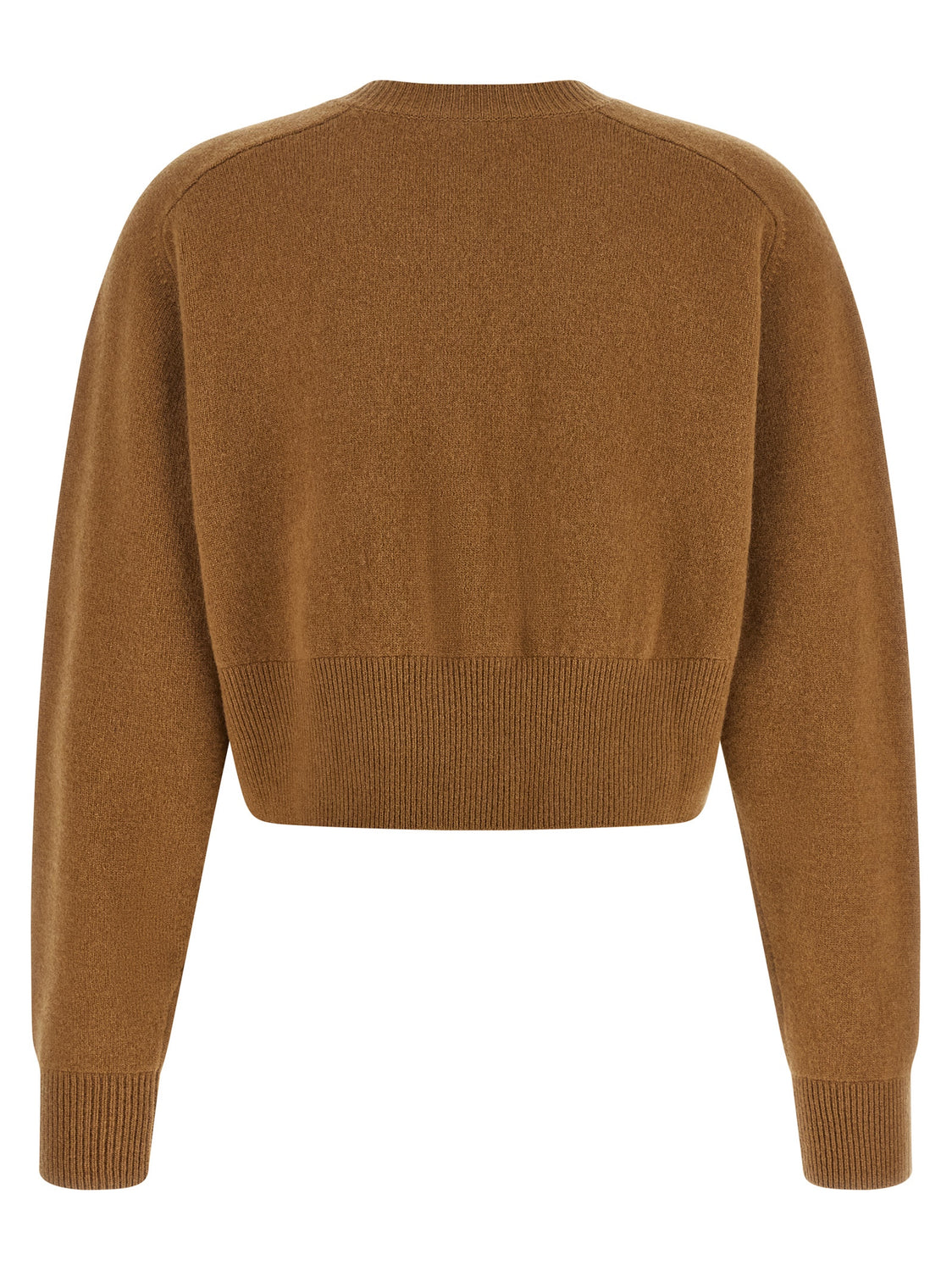 Brown Wool Cardigan