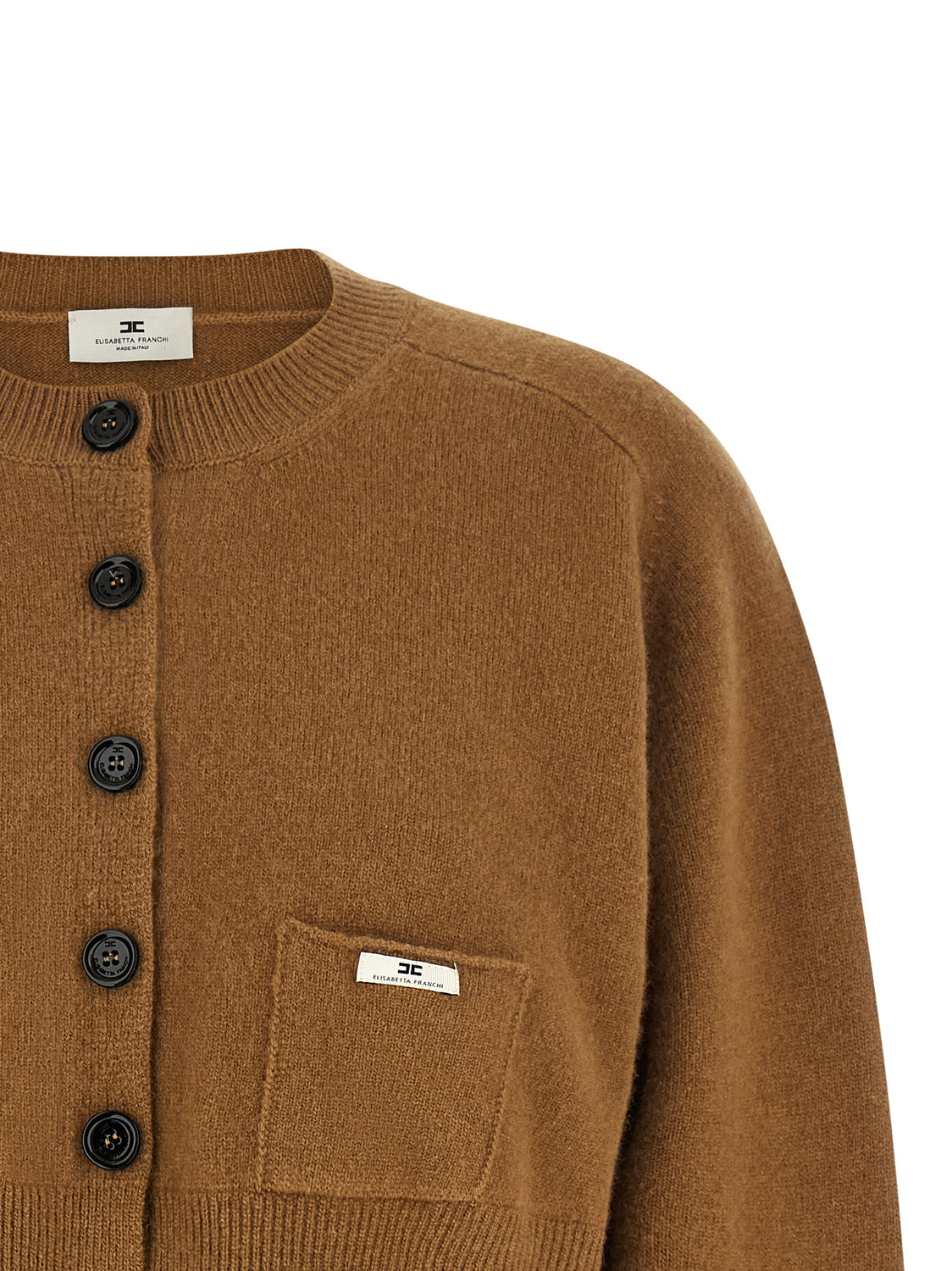 Brown Wool Cardigan