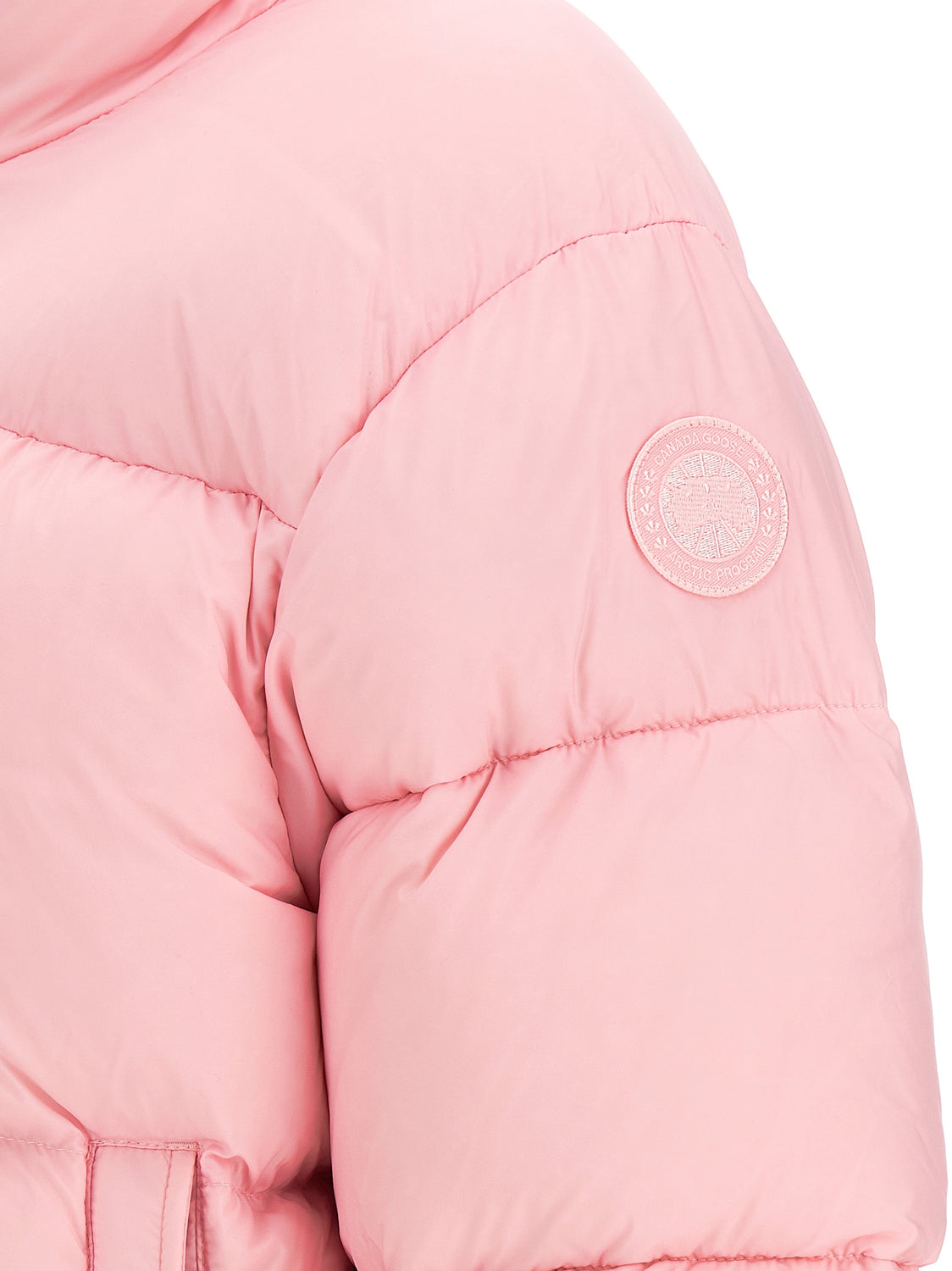 Multicolor Polyamide Full-Length Jacket