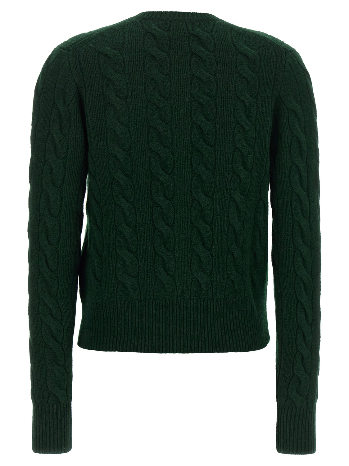 Bicolor Wool Cardigan