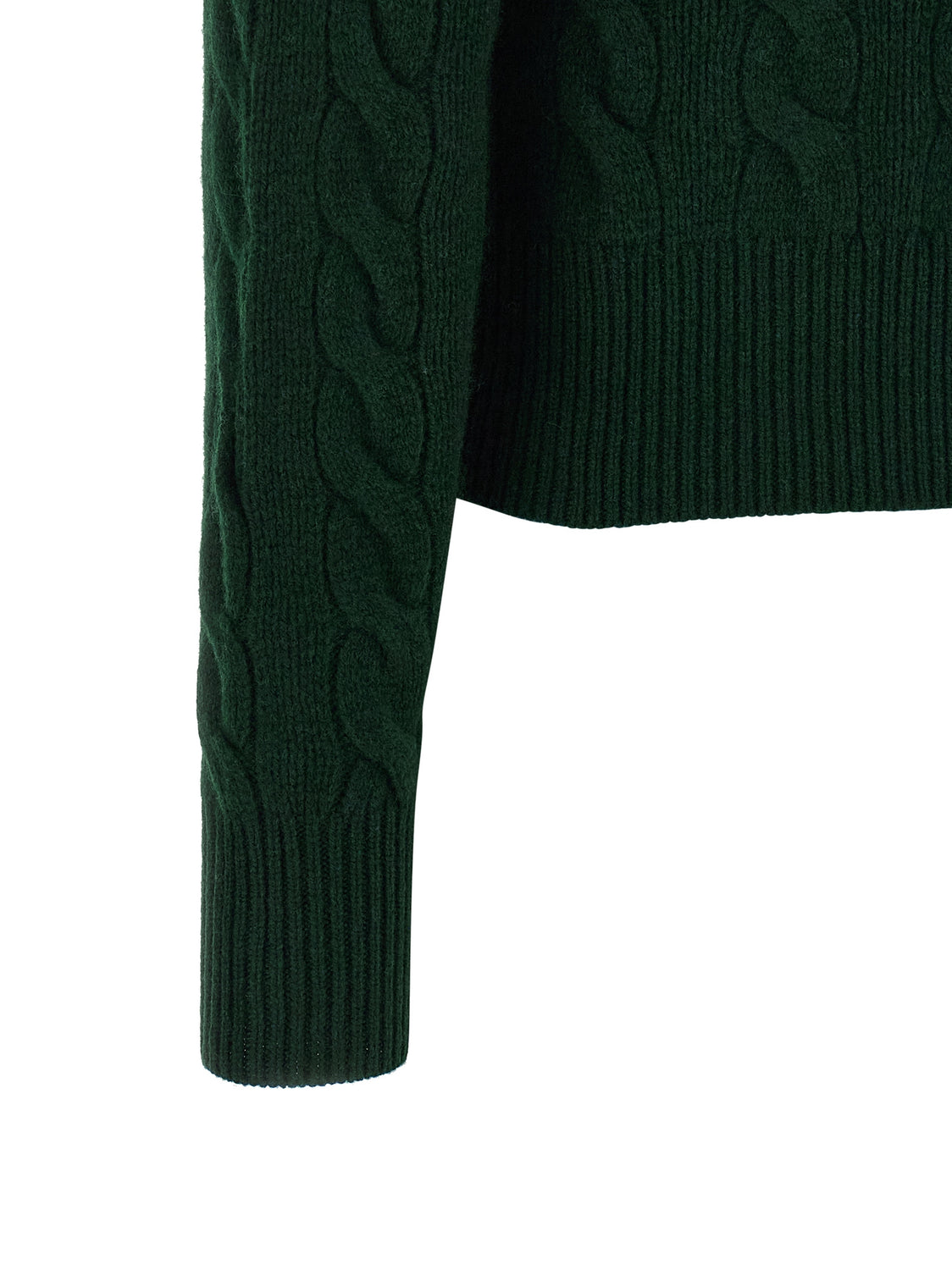 Bicolor Wool Cardigan