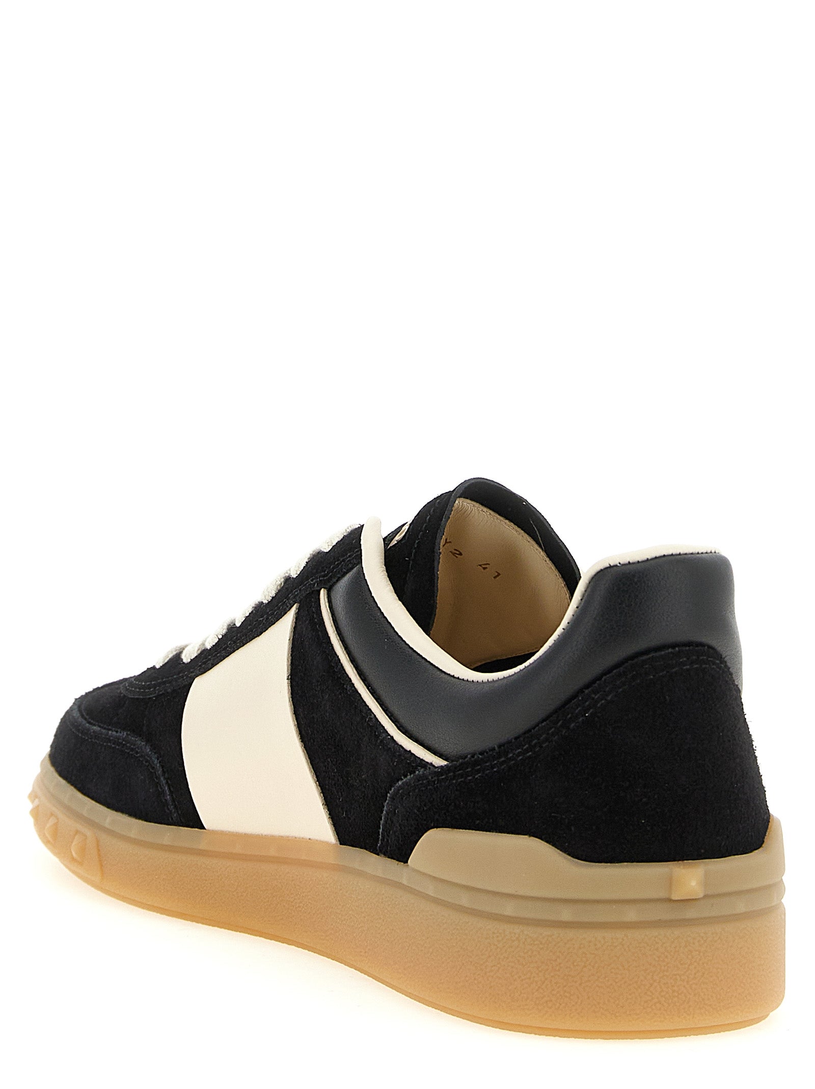 Multicolor Calfskin Low Top Sneakers