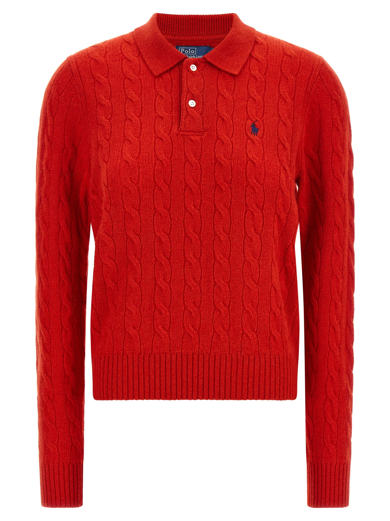Multicolor Wool Polo Shirt