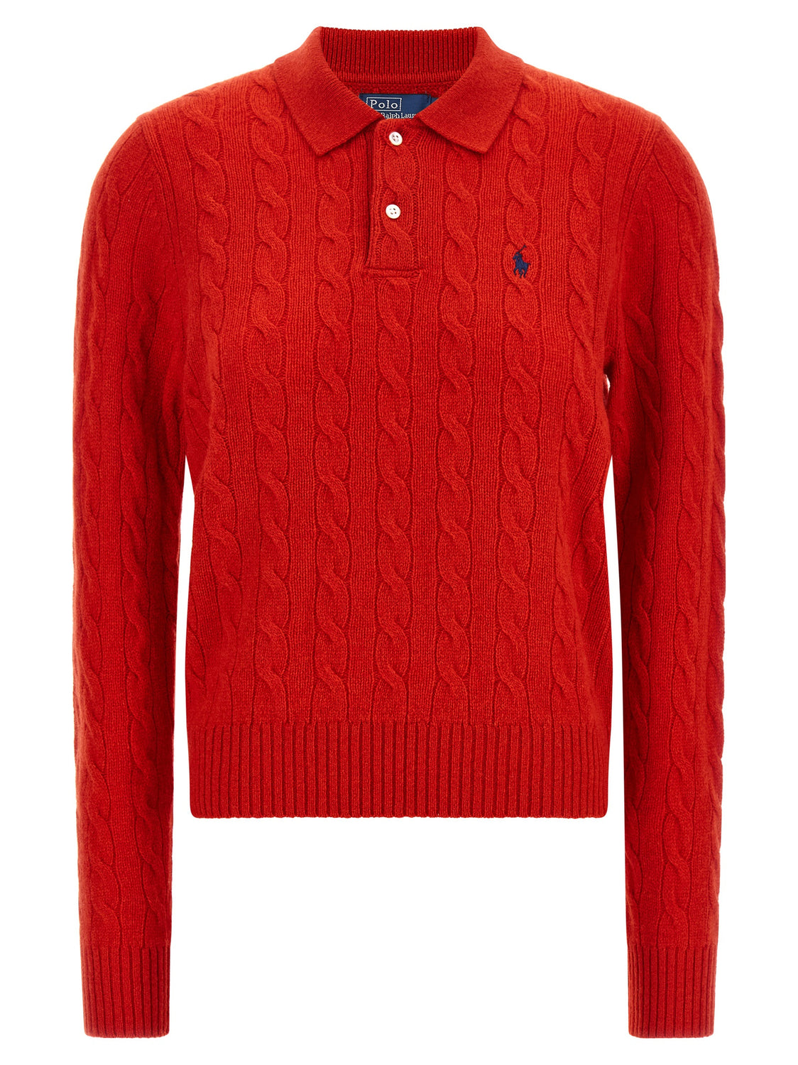 Multicolor Wool Polo Shirt