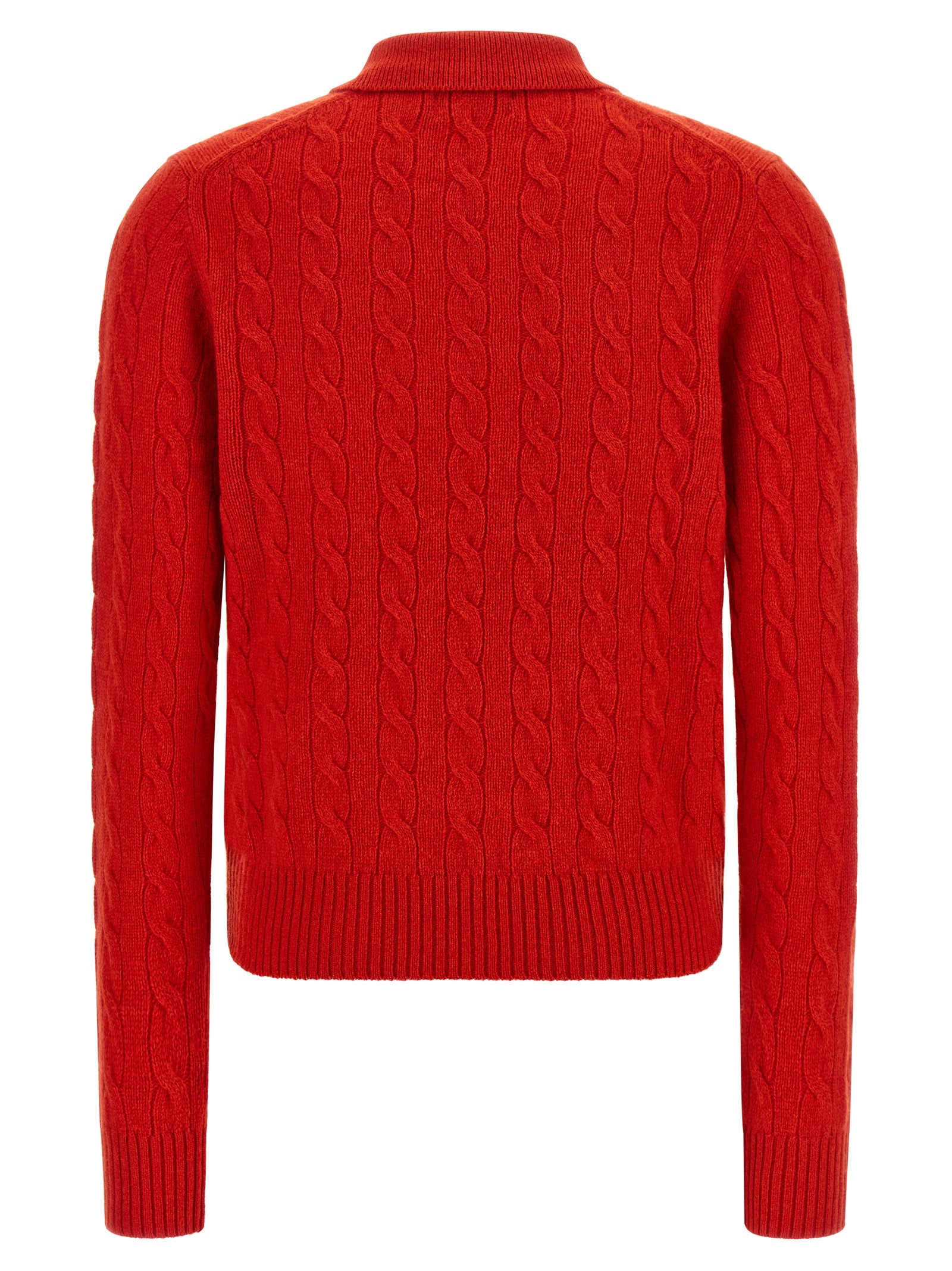 Multicolor Wool Polo Shirt