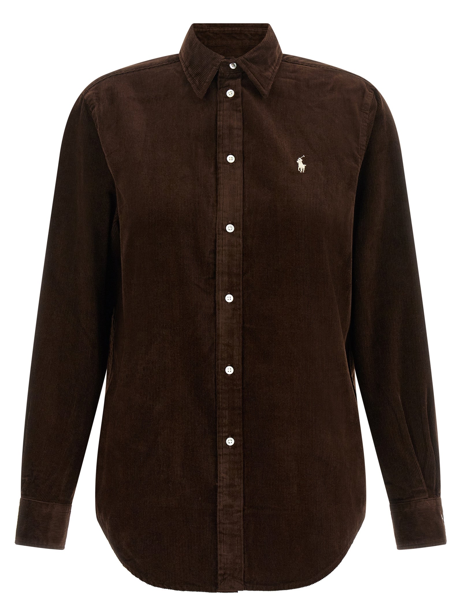Brown Cotton Blouse