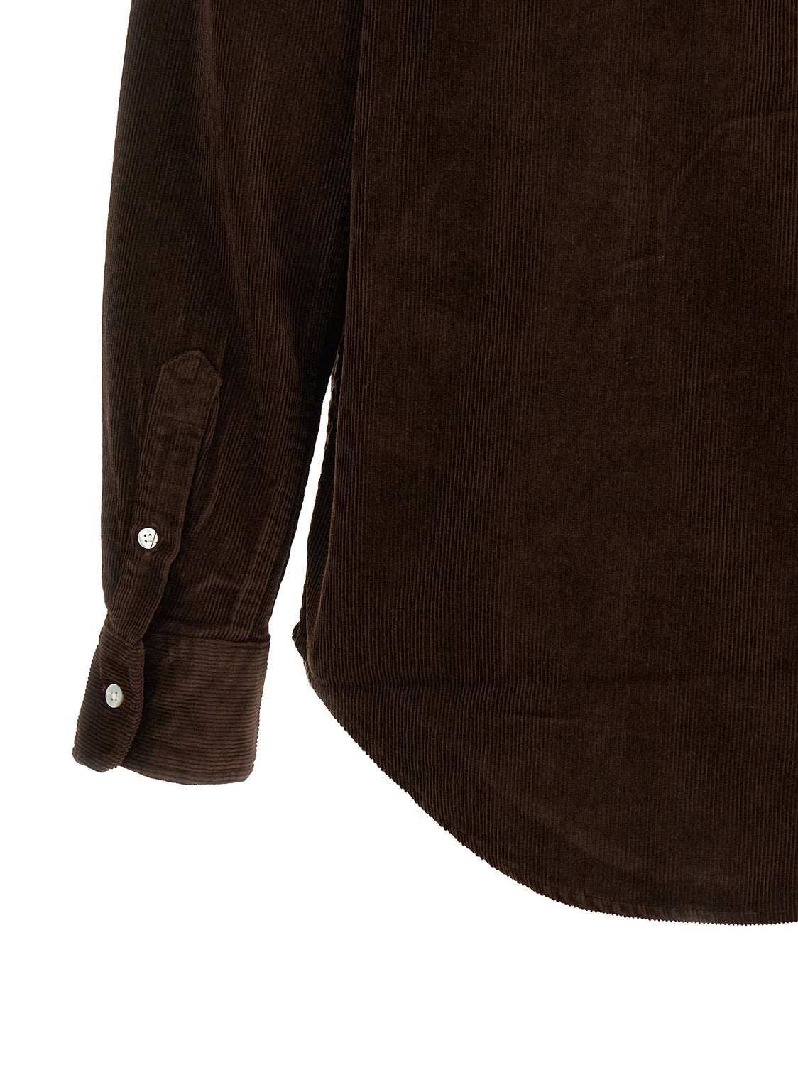 Brown Cotton Blouse