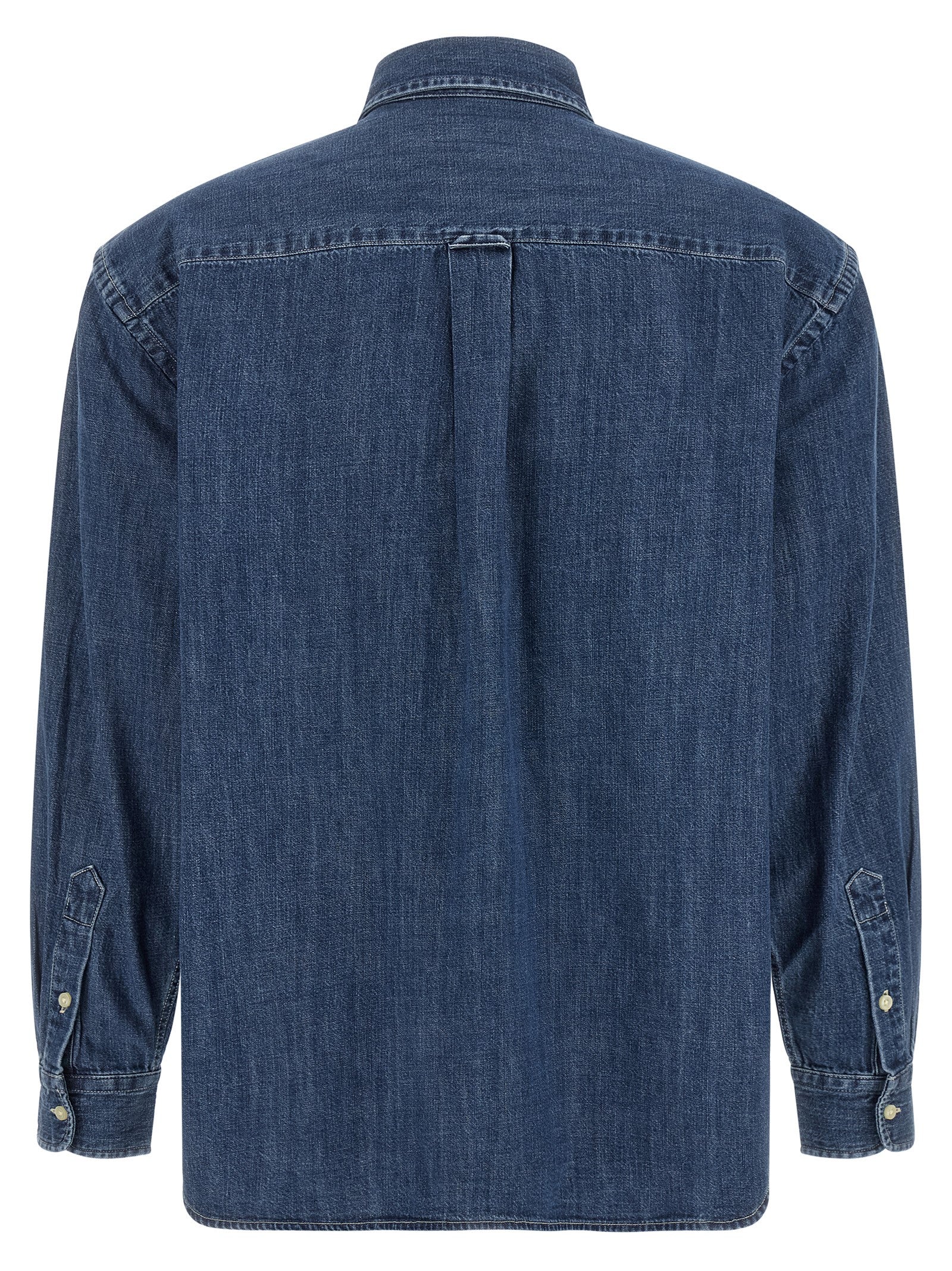 Blue Cotton Blouse