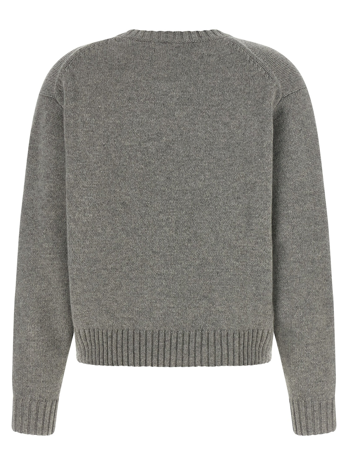 Gray Wool Cardigan