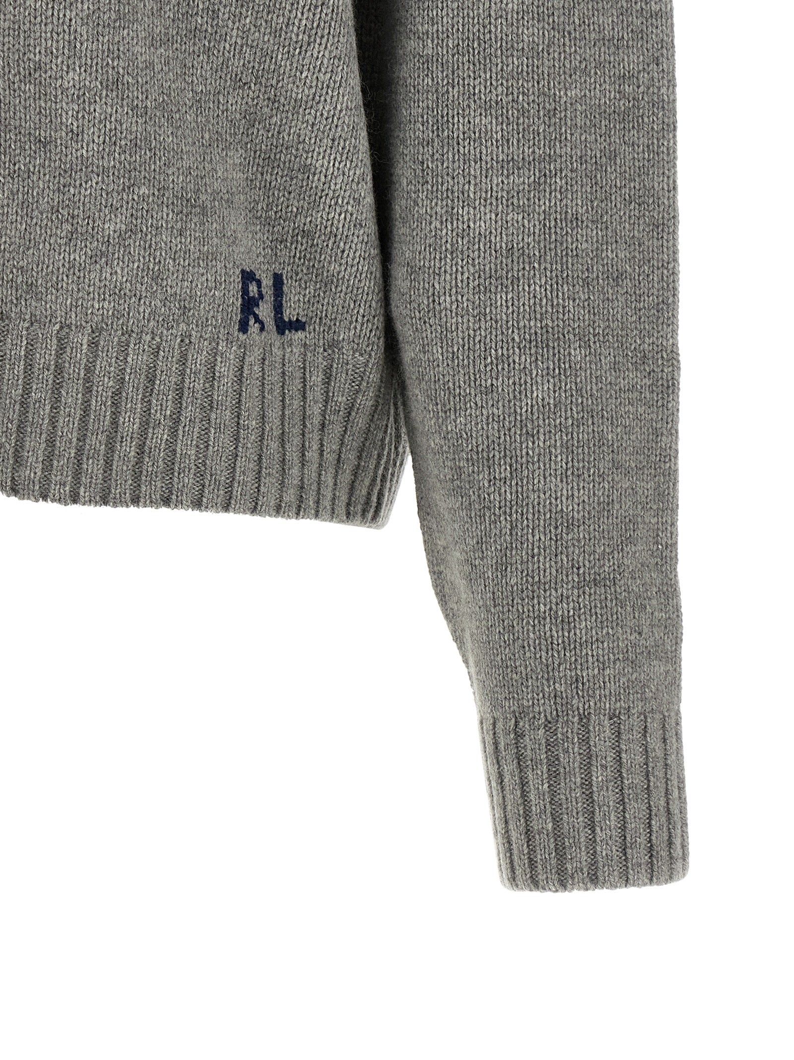 Gray Wool Cardigan