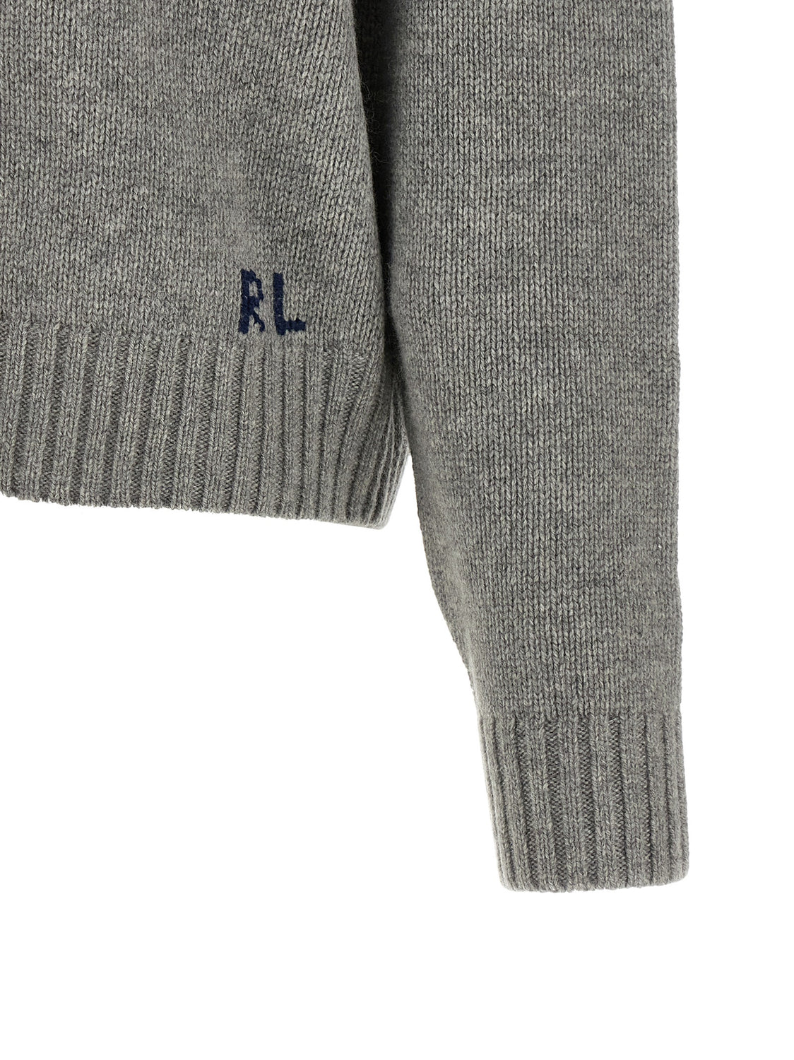 Gray Wool Cardigan