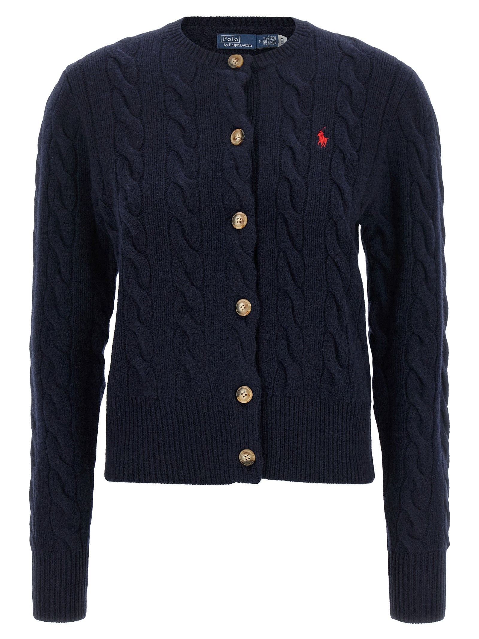 Blue Wool Cardigan