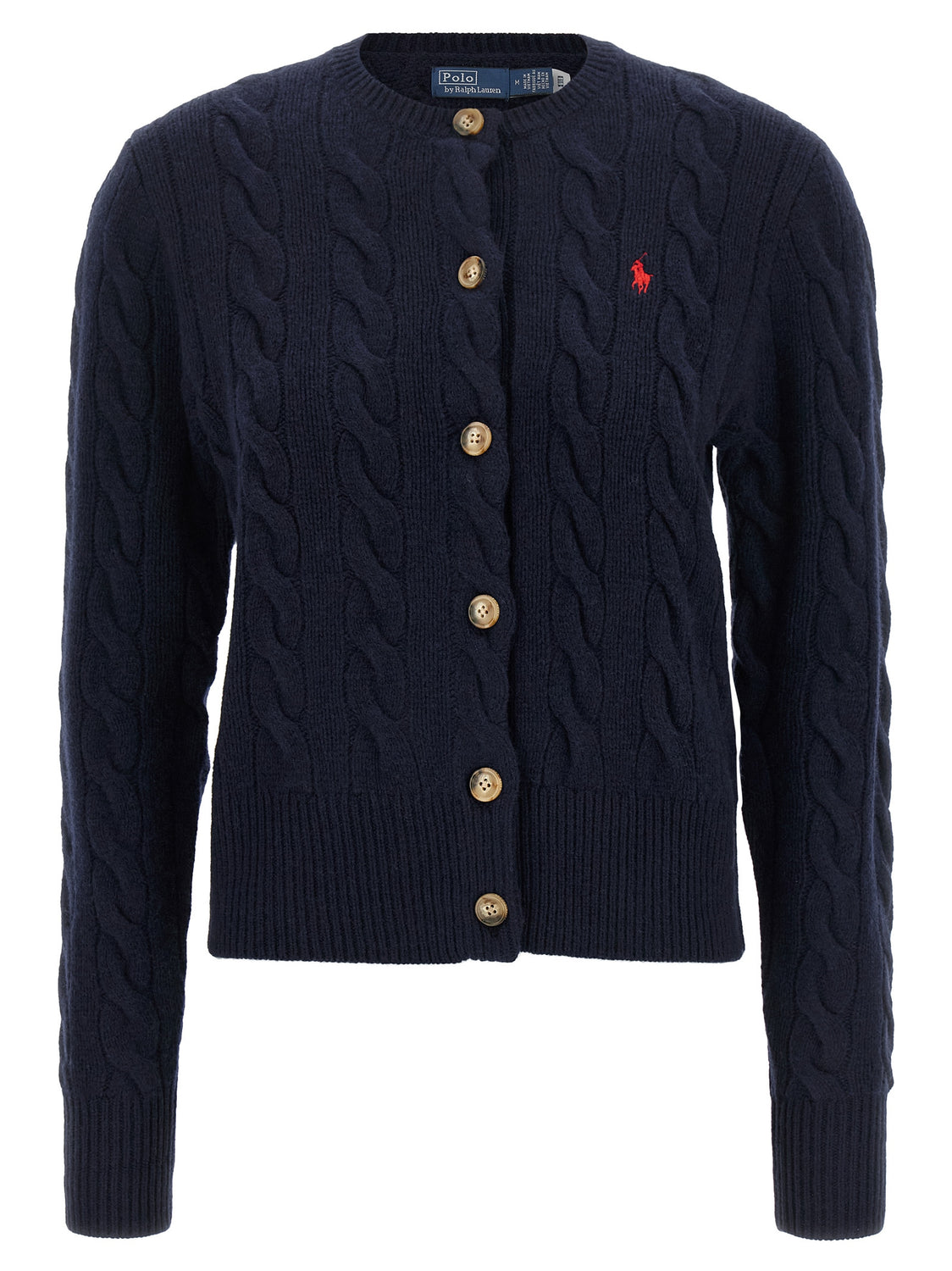 Blue Wool Cardigan