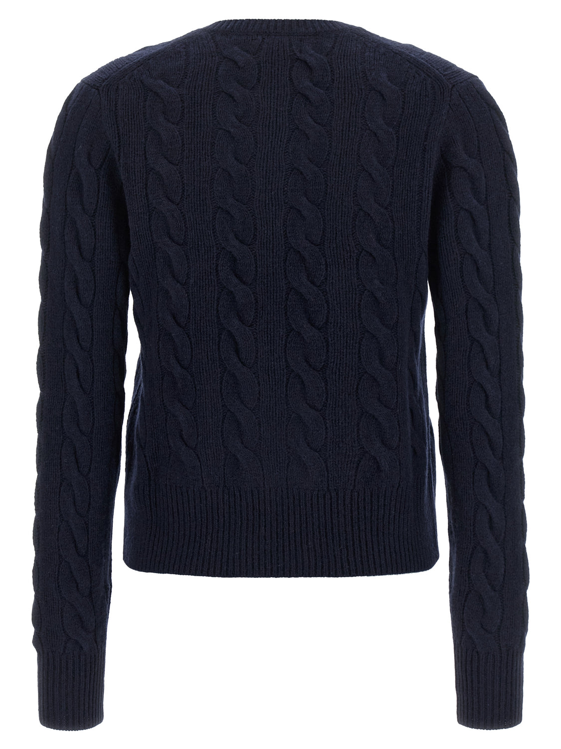 Blue Wool Cardigan