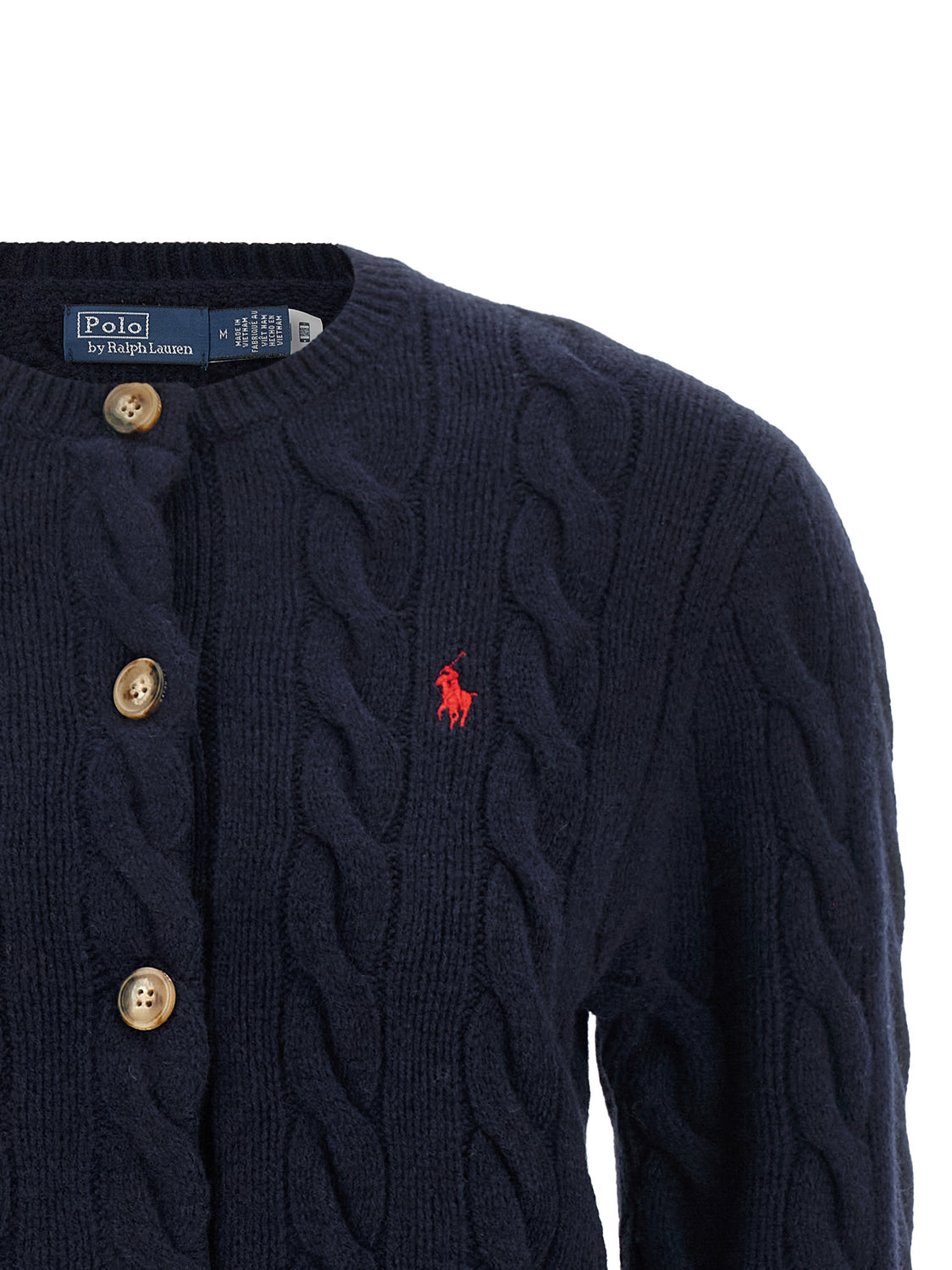 Blue Wool Cardigan