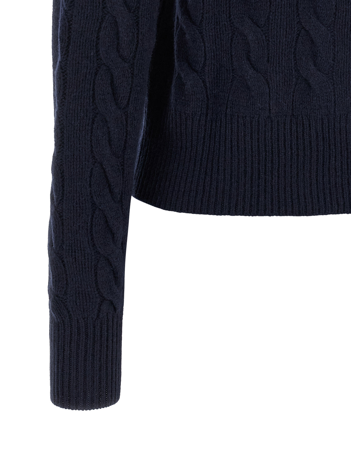 Blue Wool Cardigan